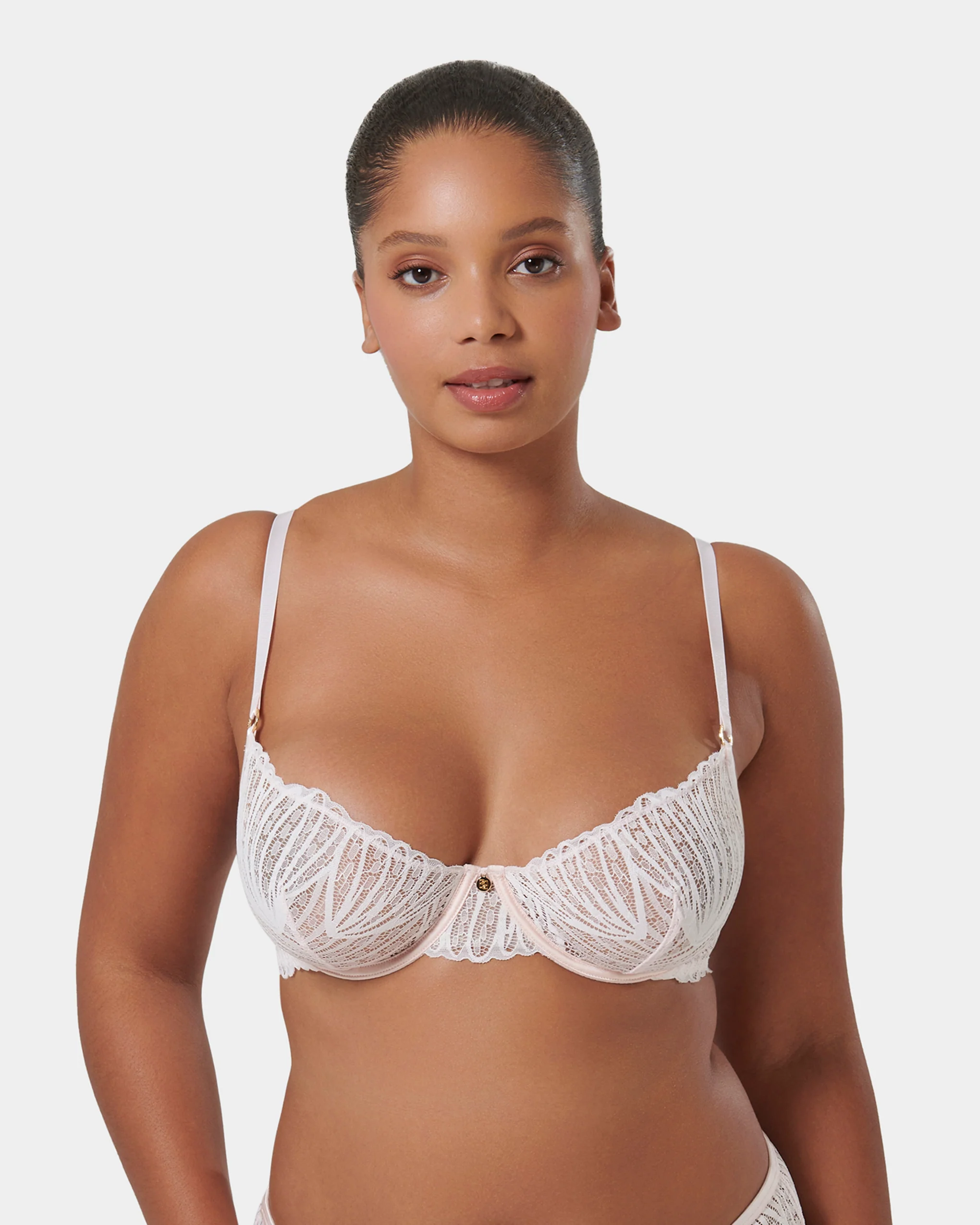 Peyton Wired Bra Pearl Pink