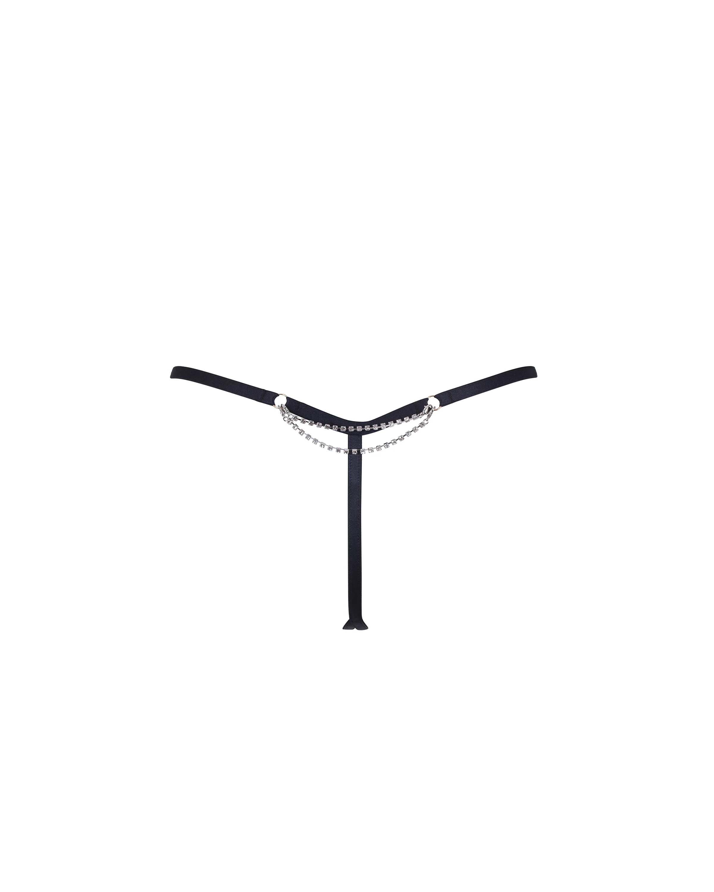 Zenn Thong Black/Silver