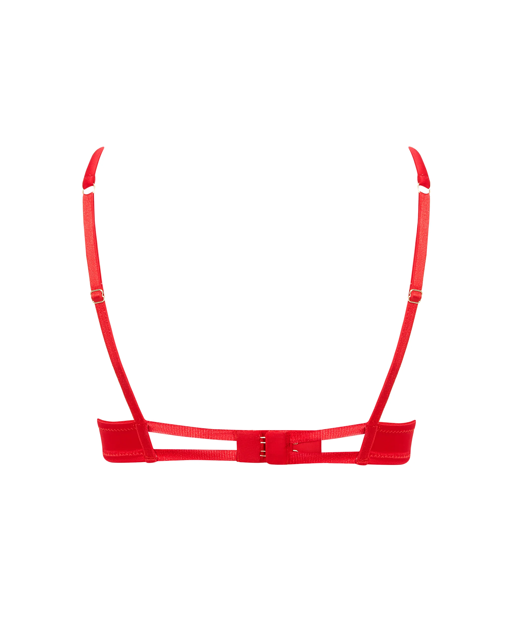 Cara Wired Bra Red