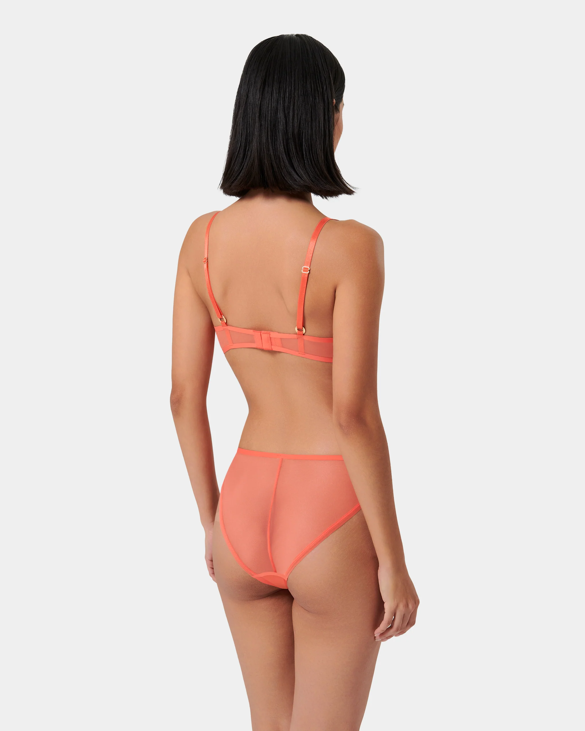 Naomi Brief Hot Coral