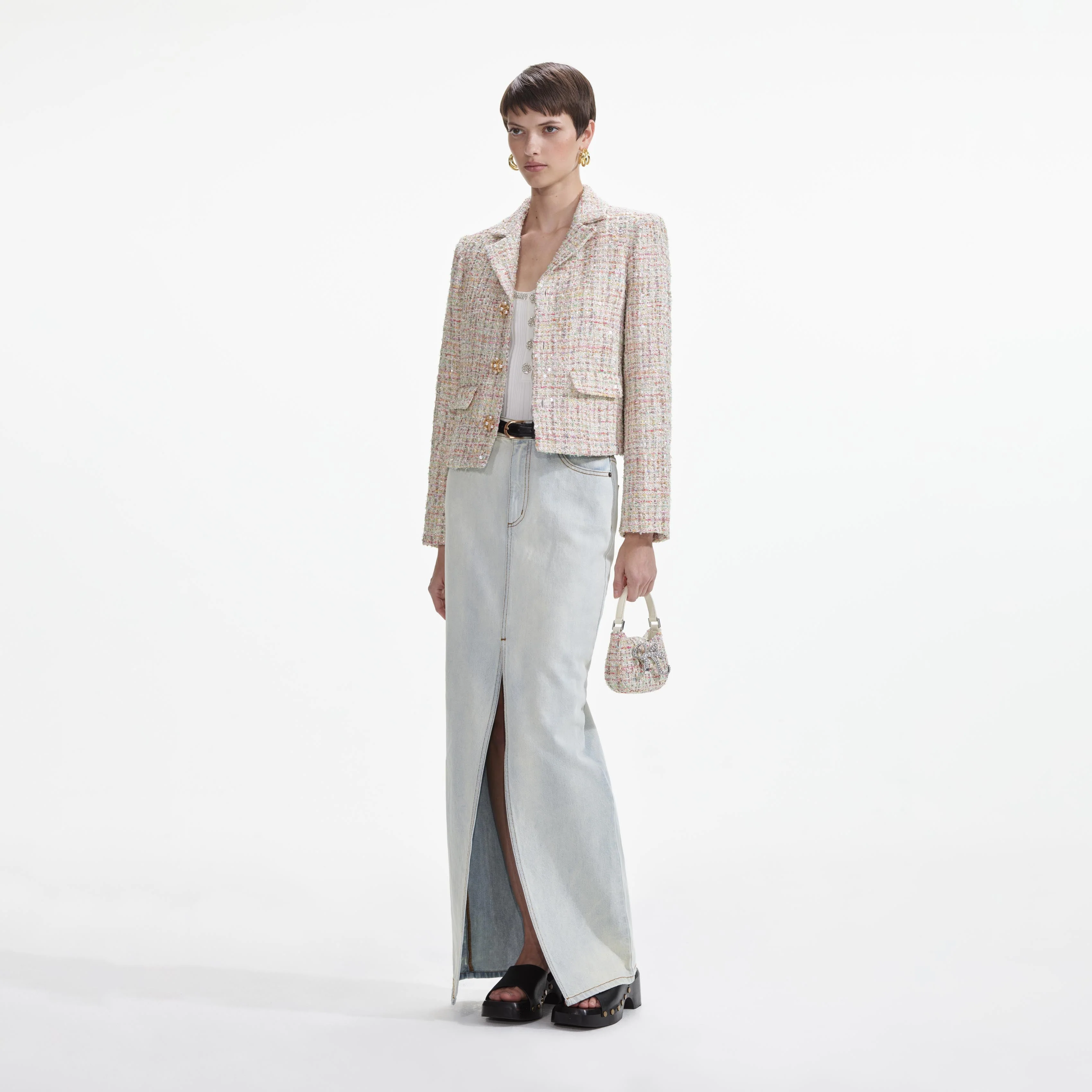 Pastel Boucle Jacket