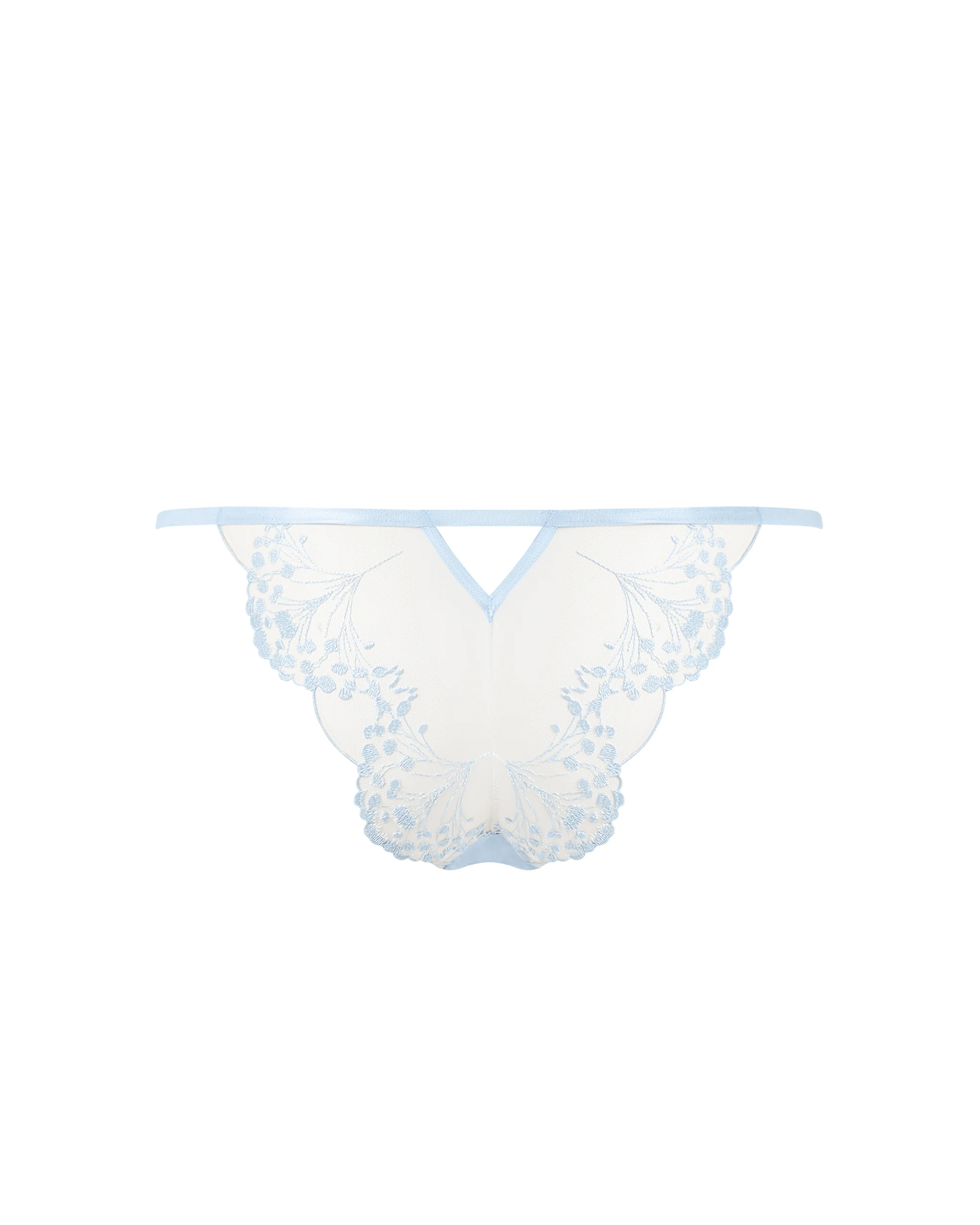 Marisa Brief Ice Water Blue/Sheer