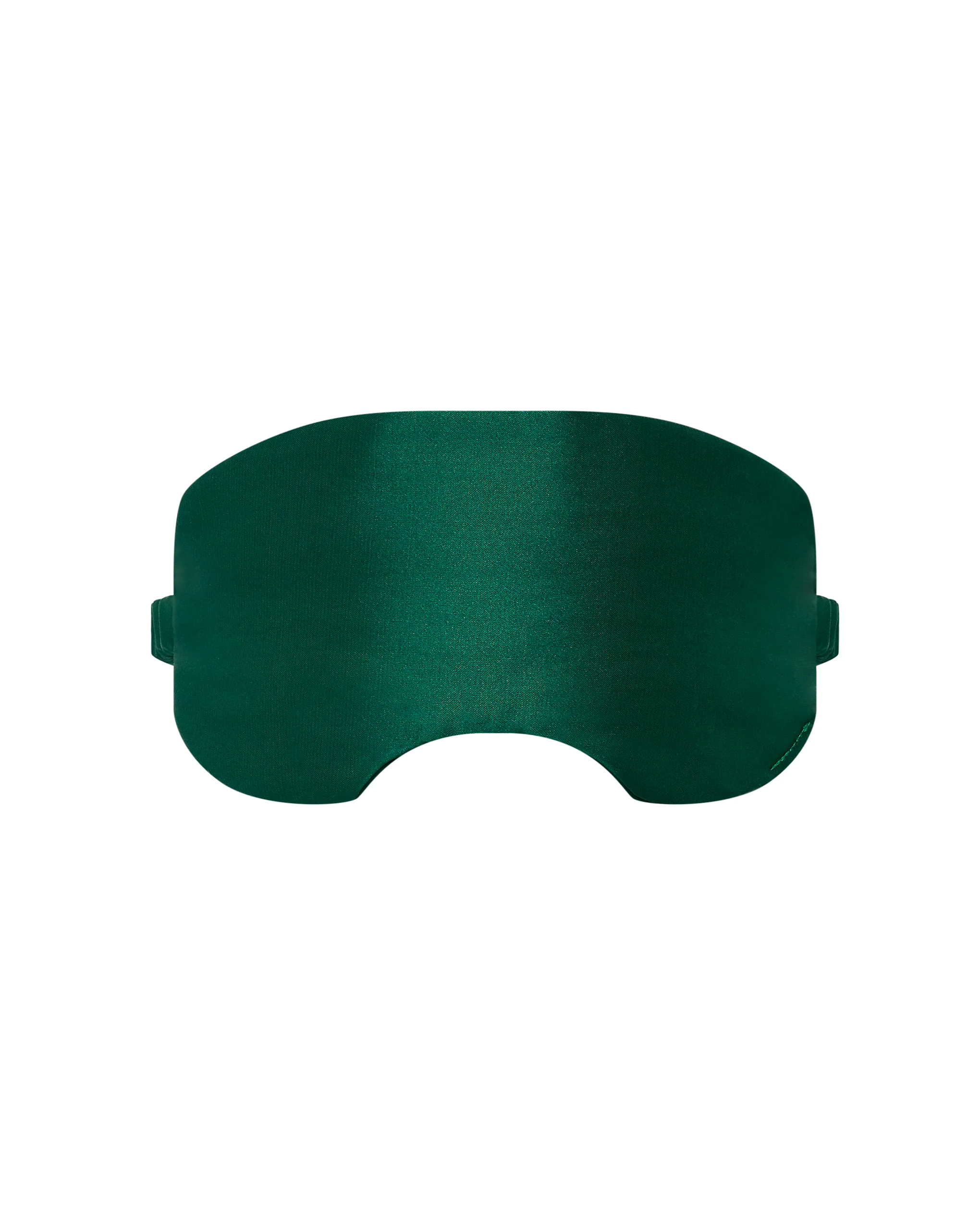 Saskia Luxury Satin Eye Mask Aventurine Green