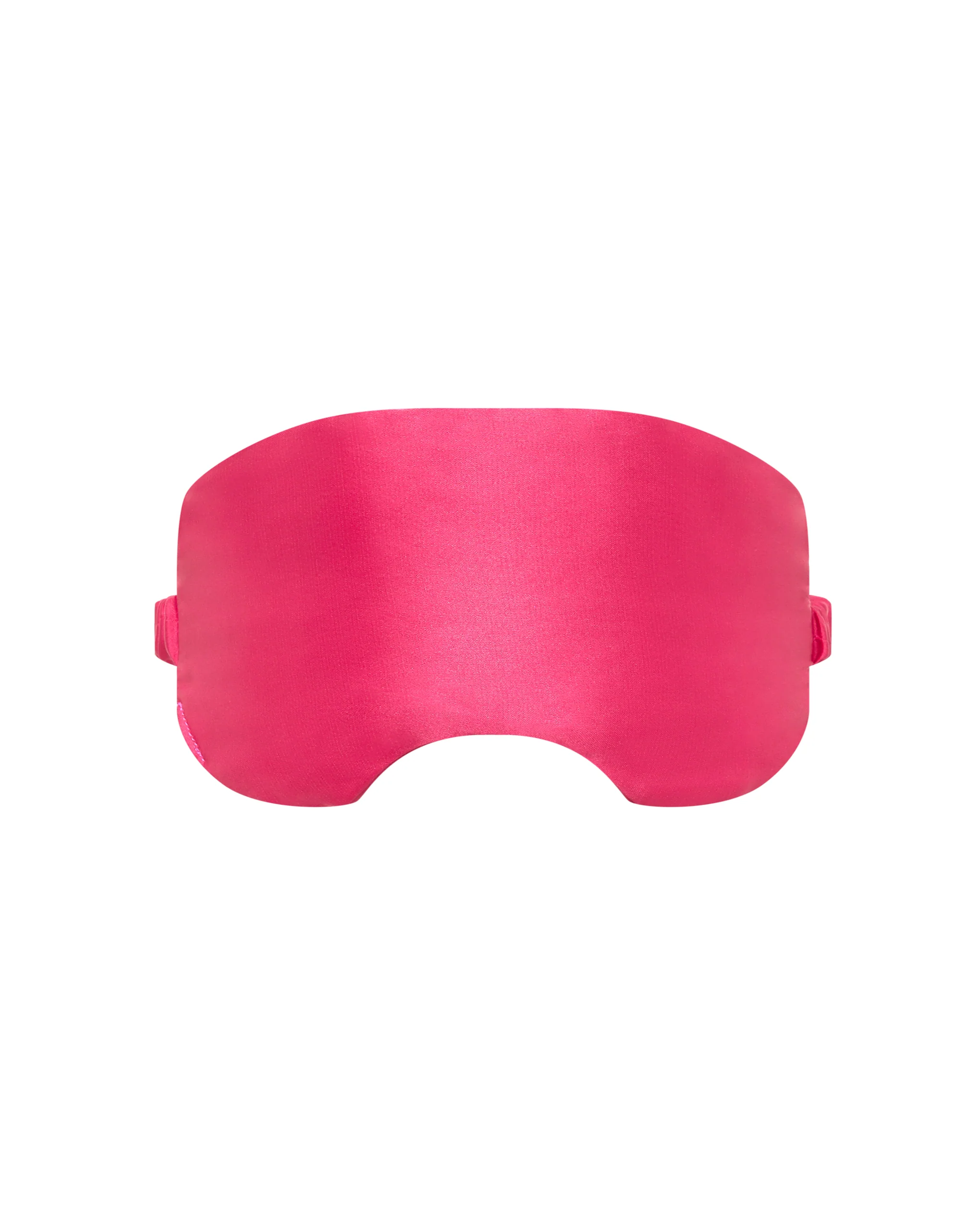 Saskia Luxury Satin Eye Mask Fuchsia Pink
