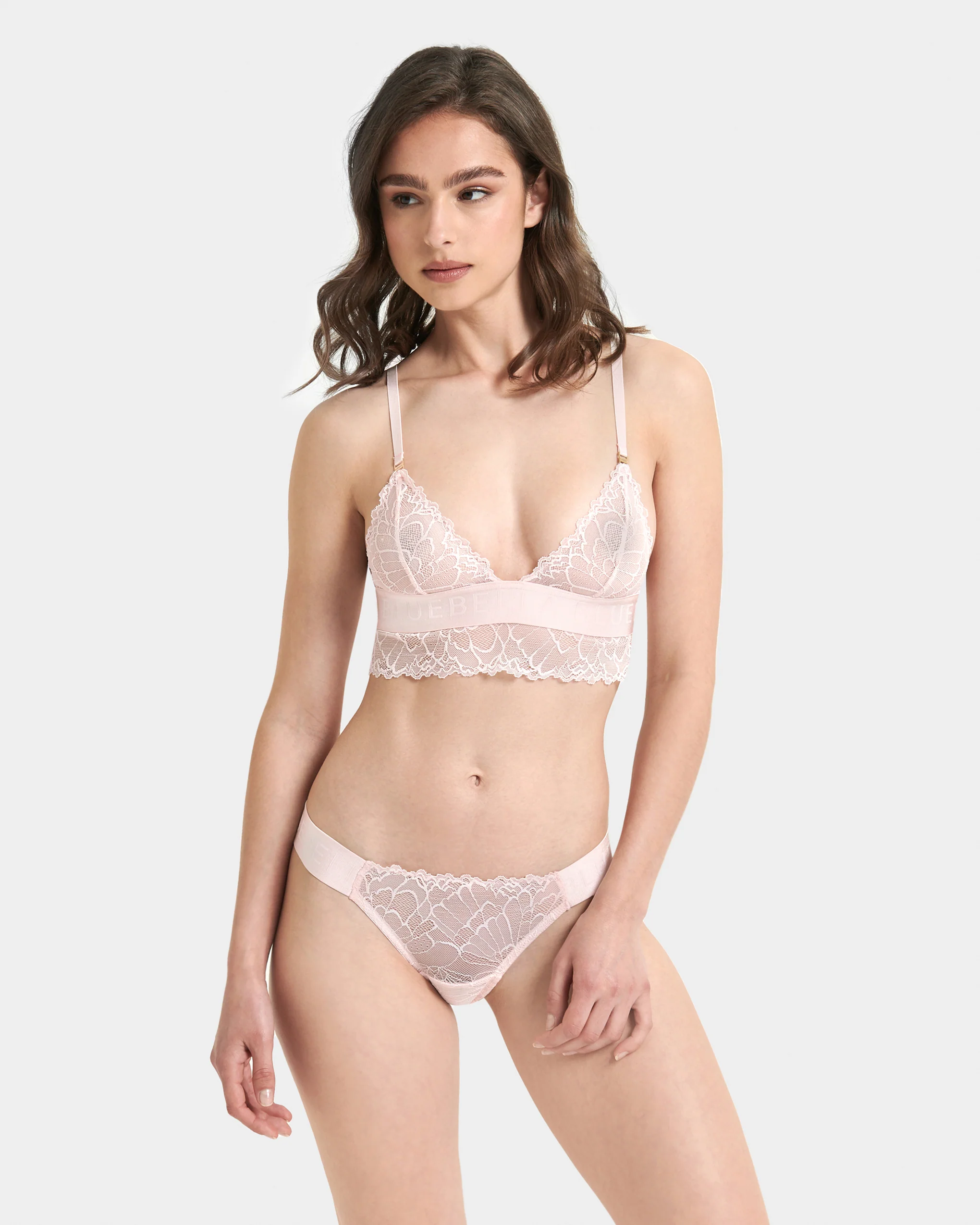 Tori Soft Bralette Pale Pink