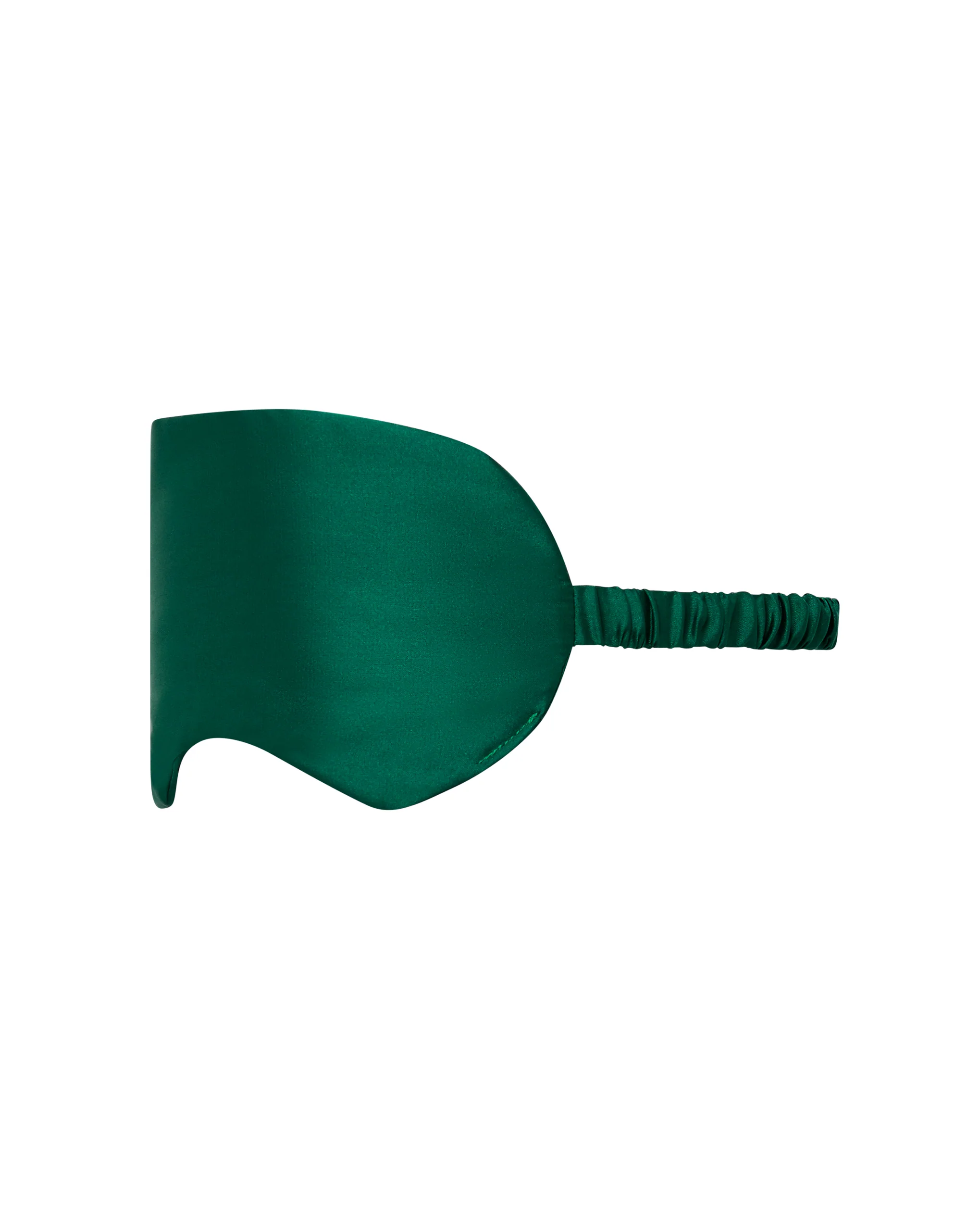 Saskia Luxury Satin Eye Mask Aventurine Green