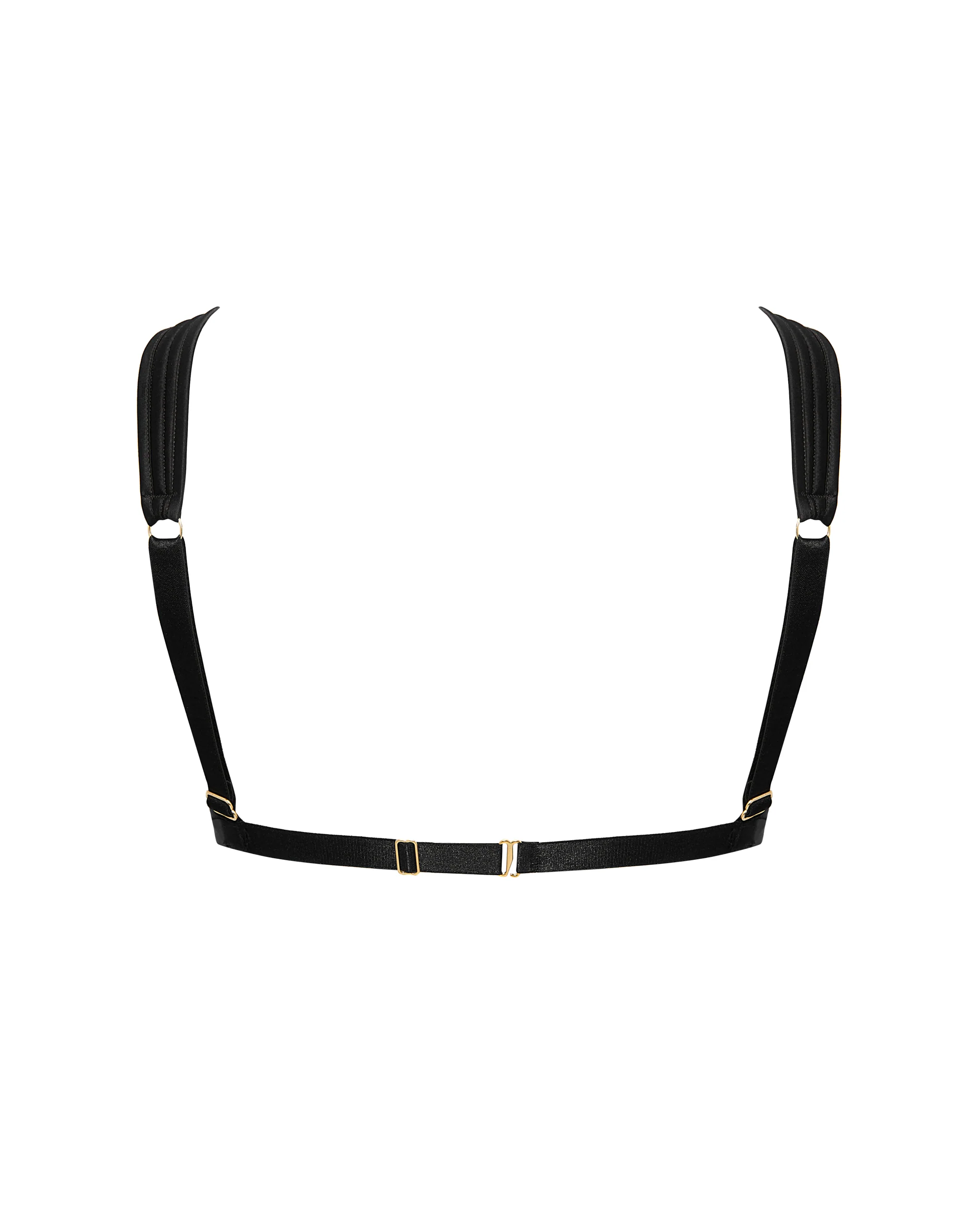 Allegra Open Wired Bra Black