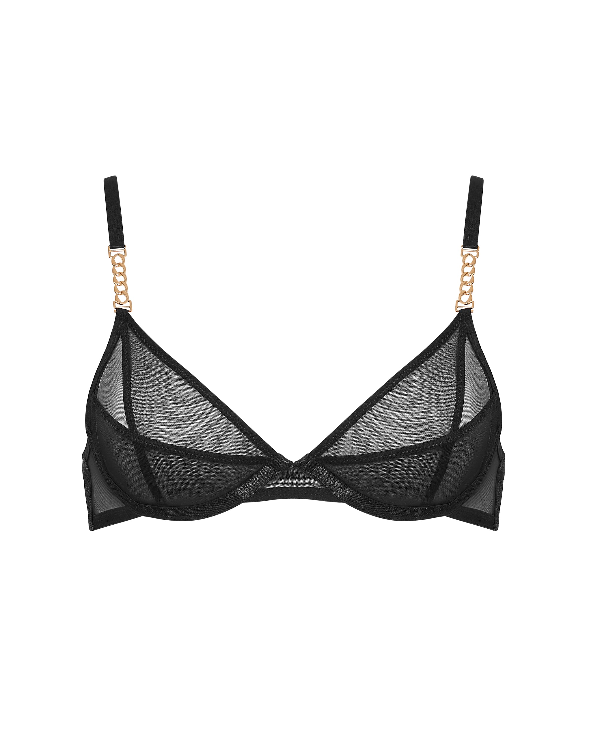 Rachel Bra Black/Gold
