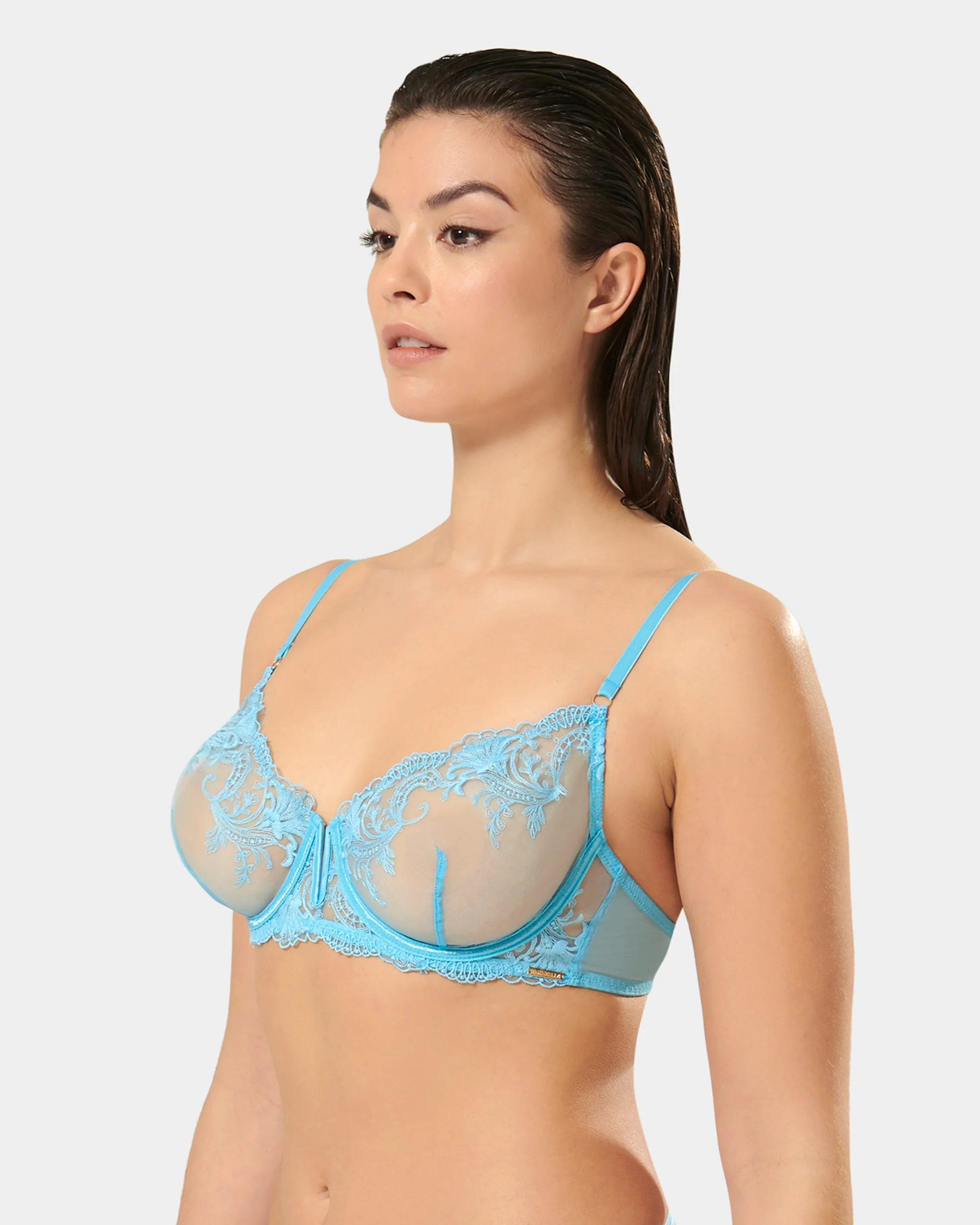 Marseille Bra Blue Topaz