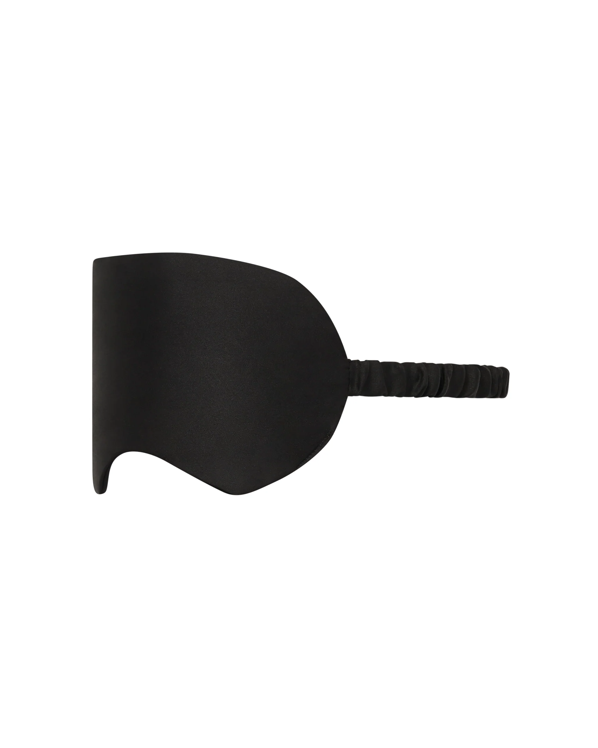 Saskia Luxury Satin Eye Mask Black