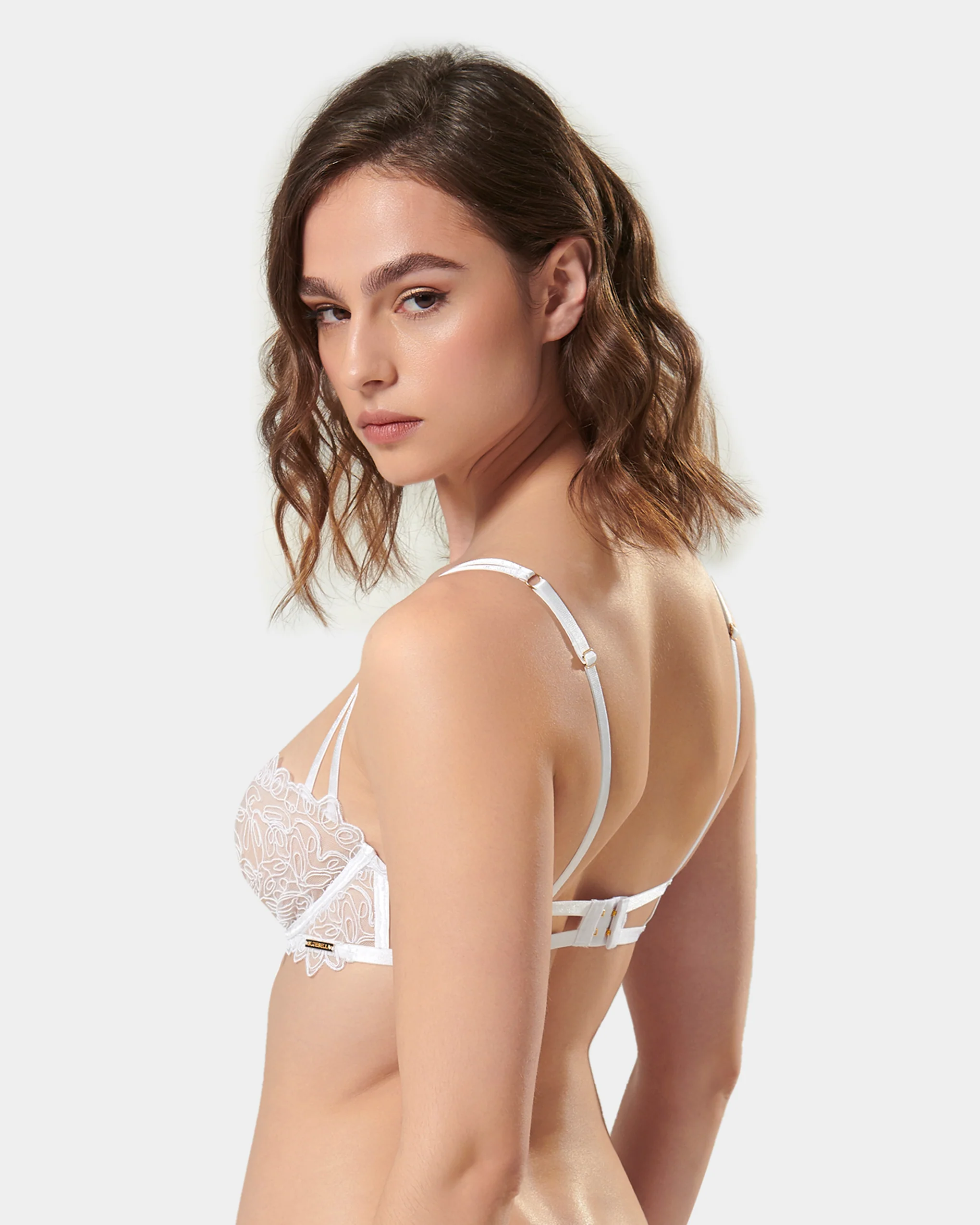 Audrey Wired Bra White