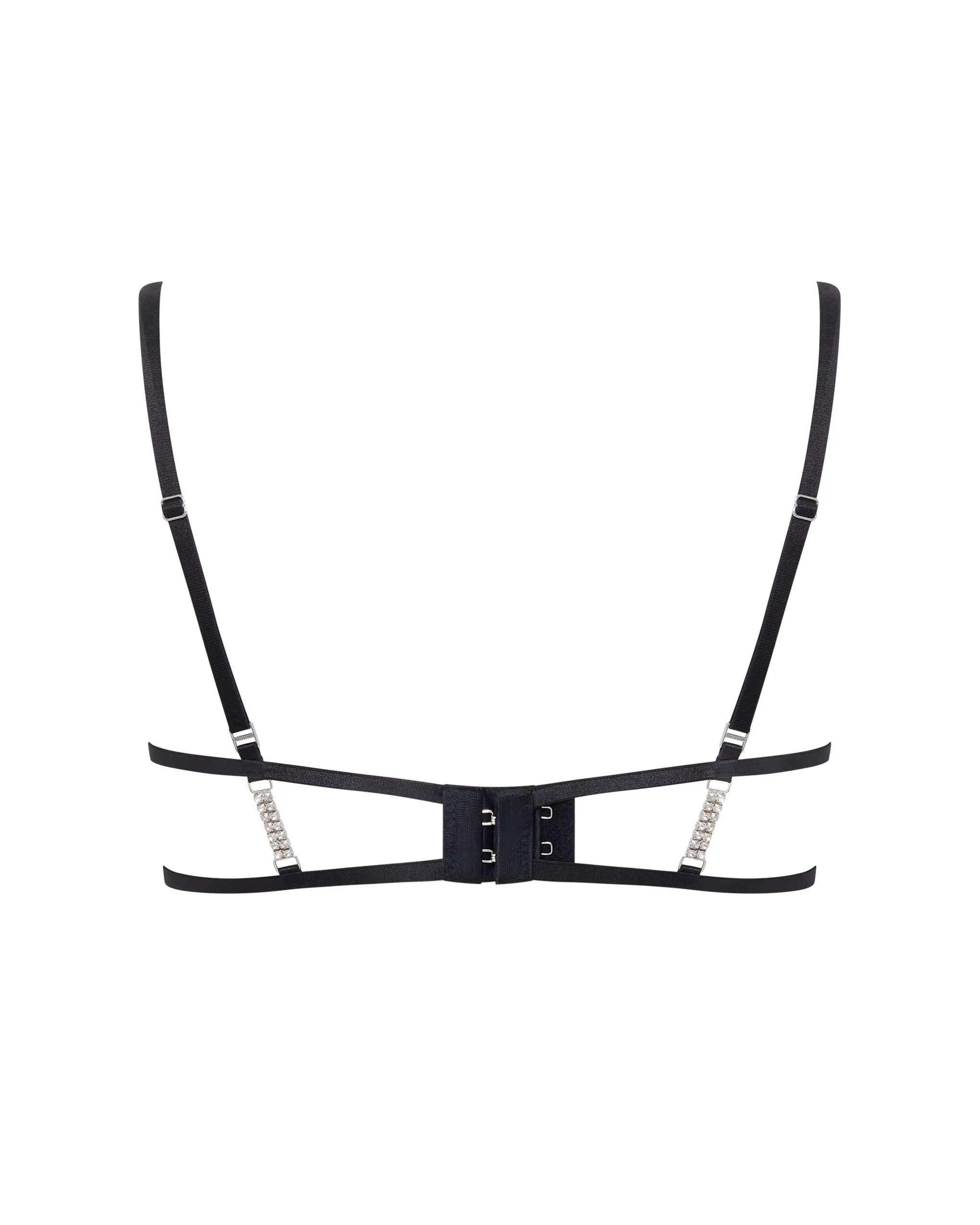 Susu Wired Bra Black/Silver