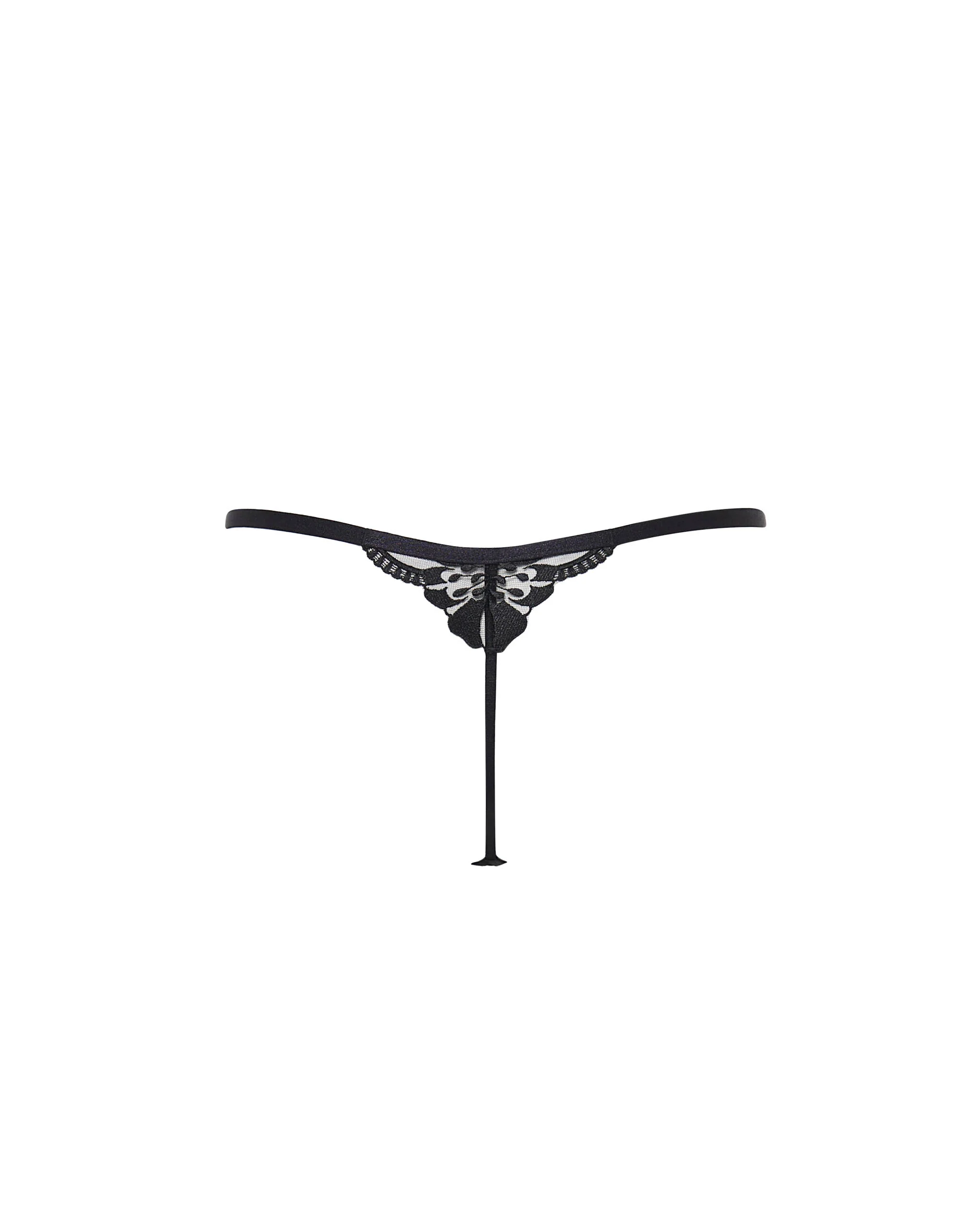 Leonora Thong Black 