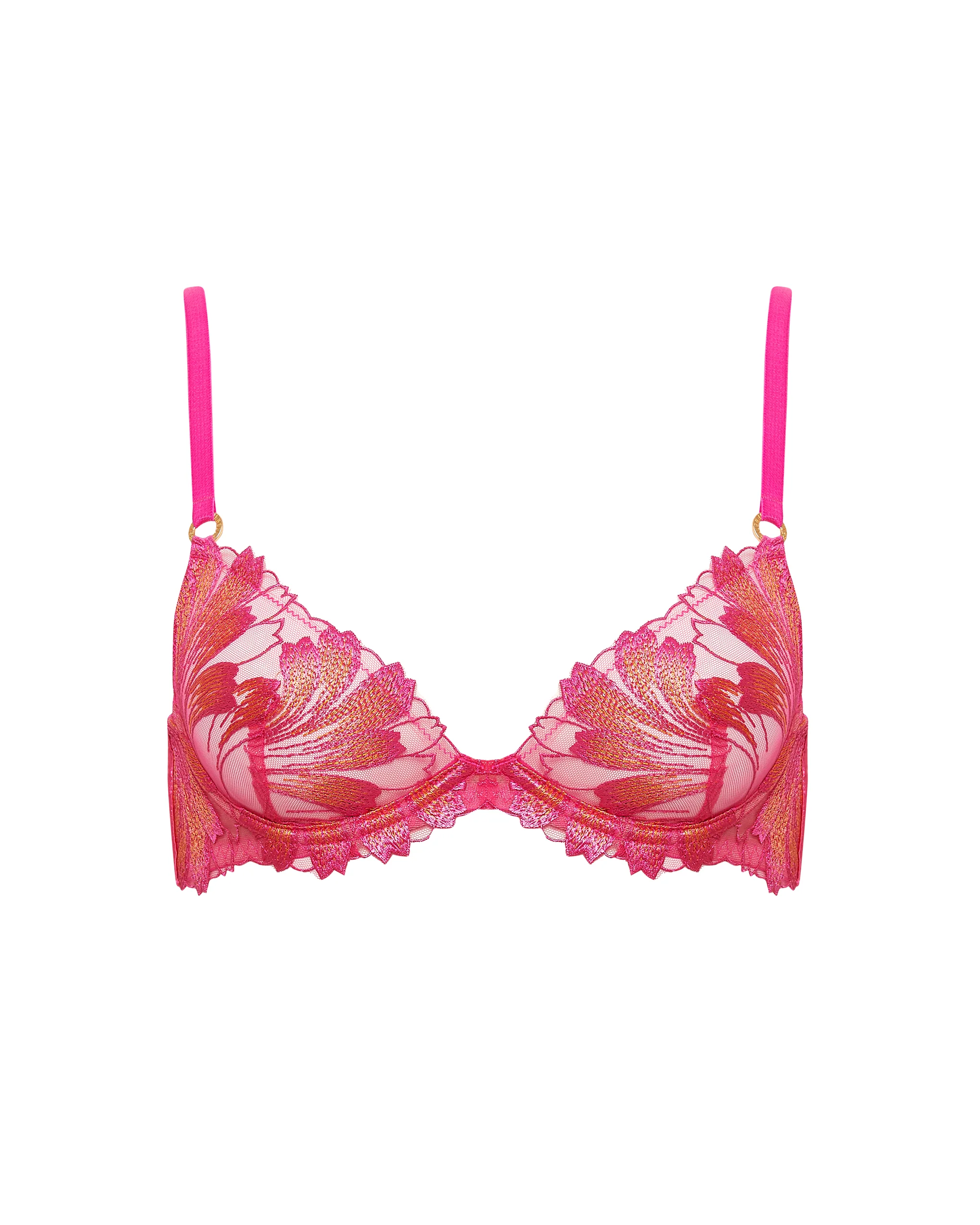 Colette Bra Fuchsia Pink/Orange Pepper