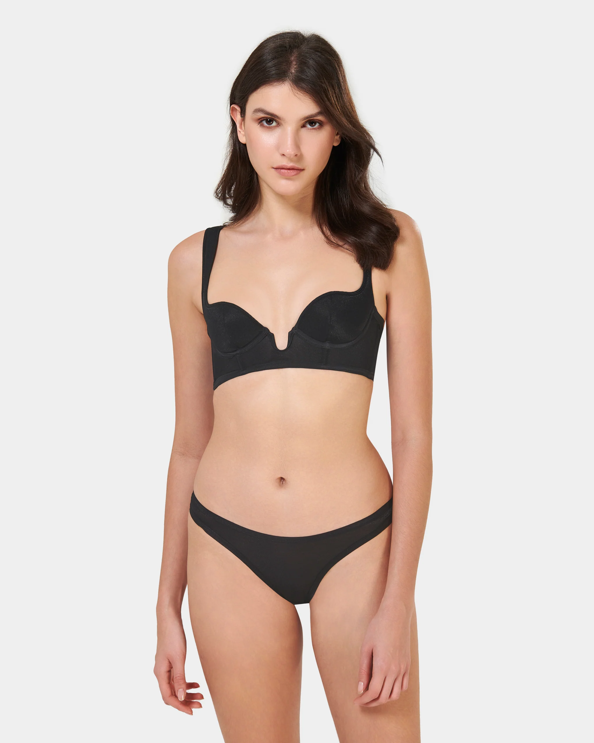 Thena Brief Black