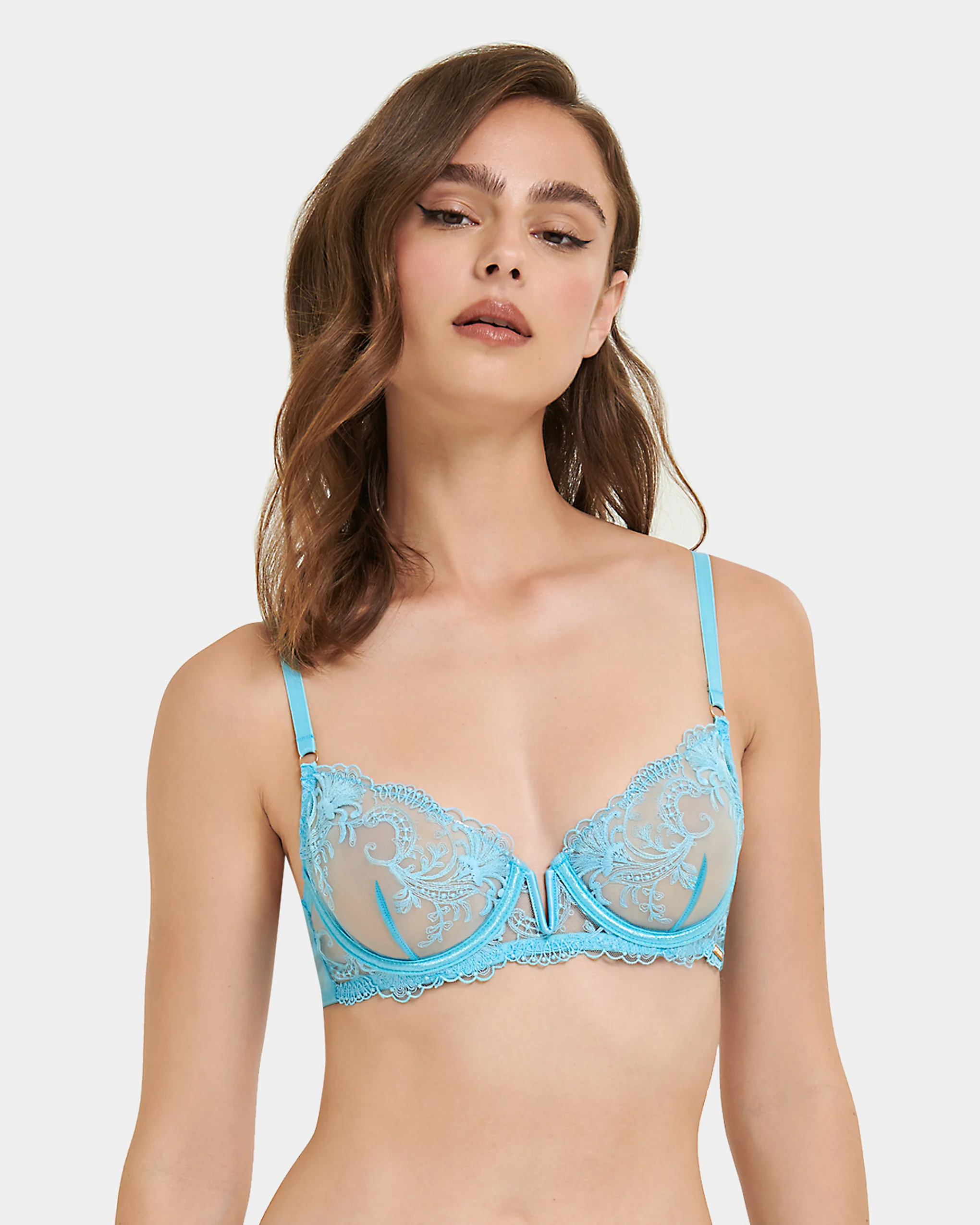 Marseille Bra Blue Topaz