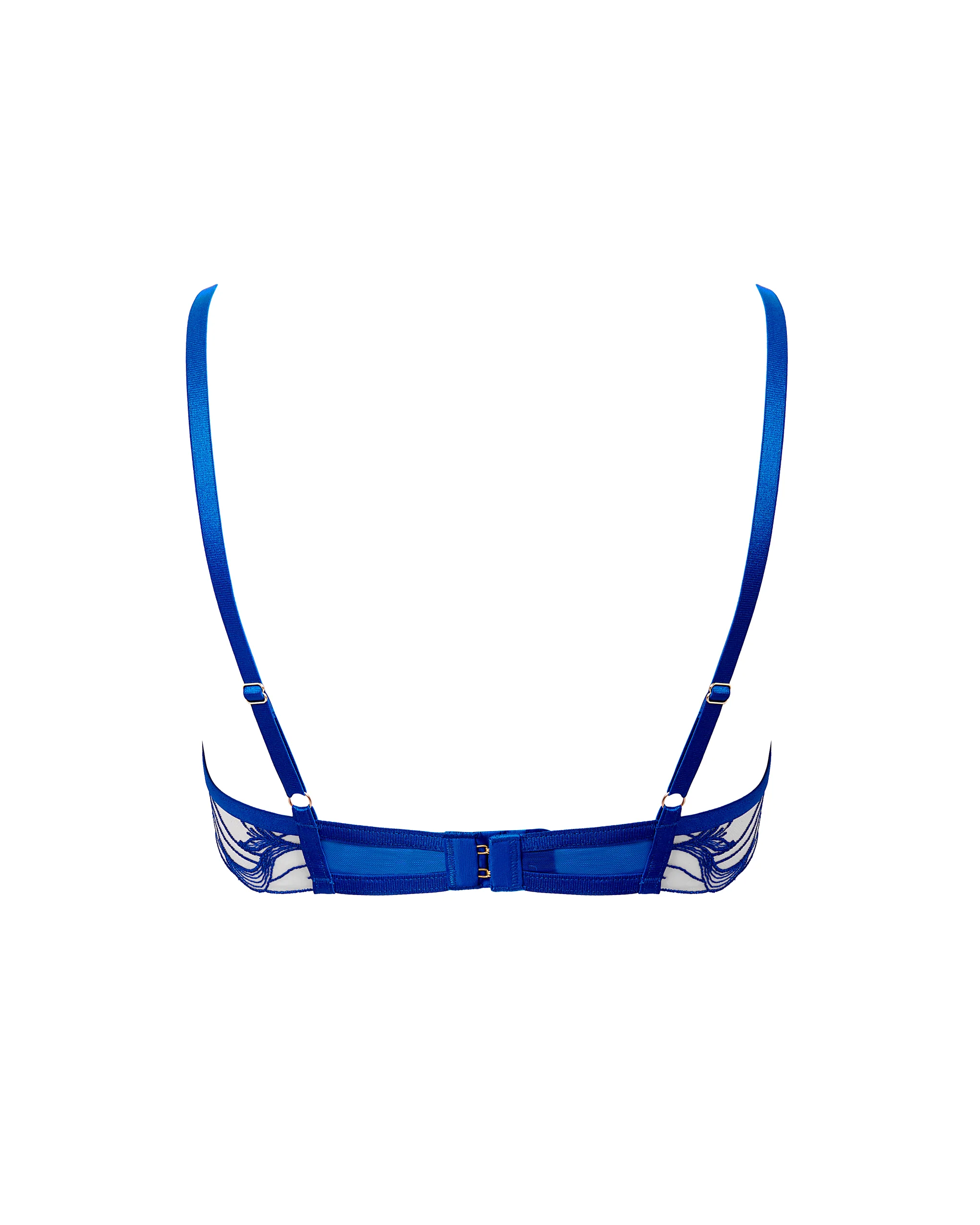 Monique Wired Bra Egyptian Blue/Sheer