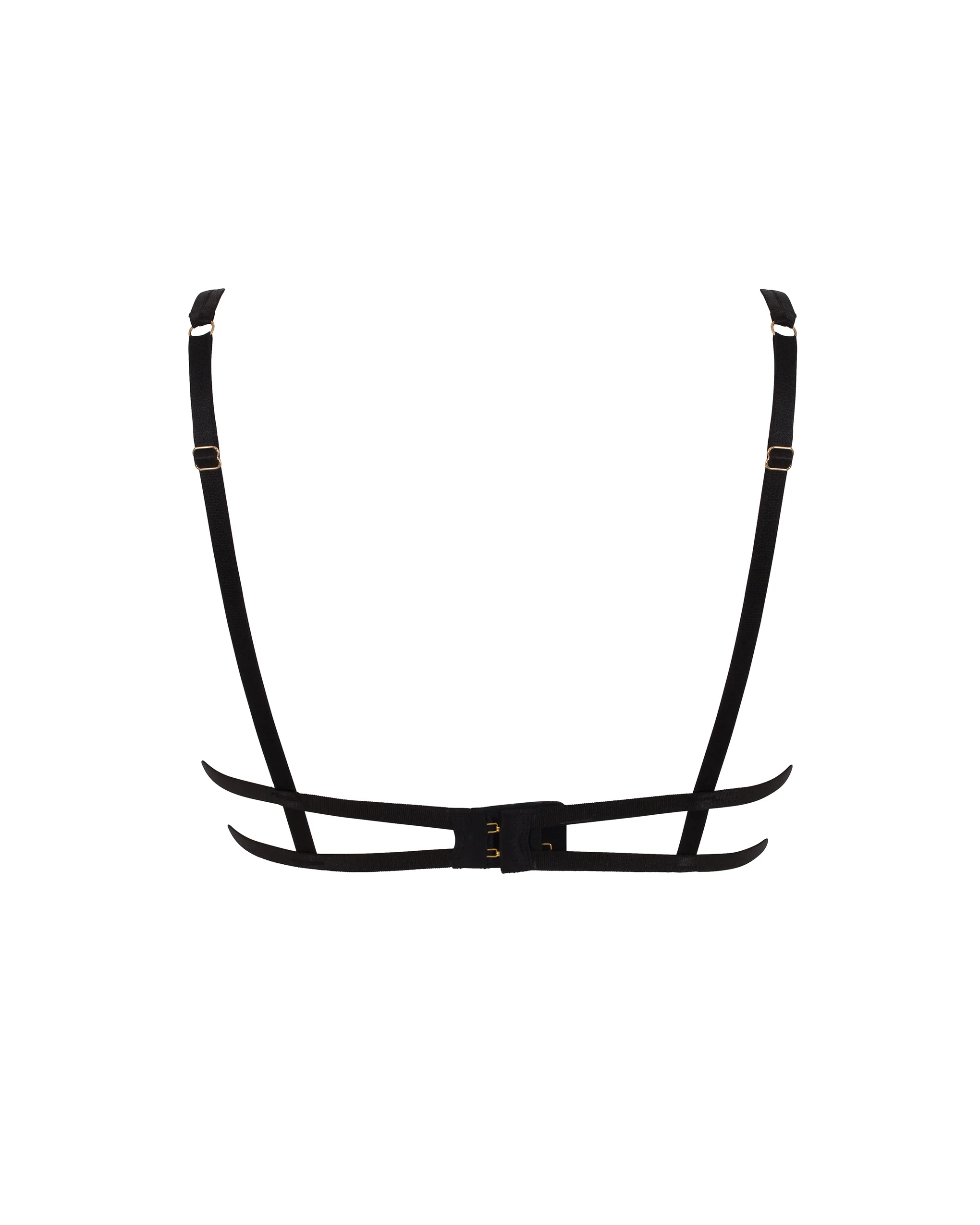 Audrey Balcony Bra Black