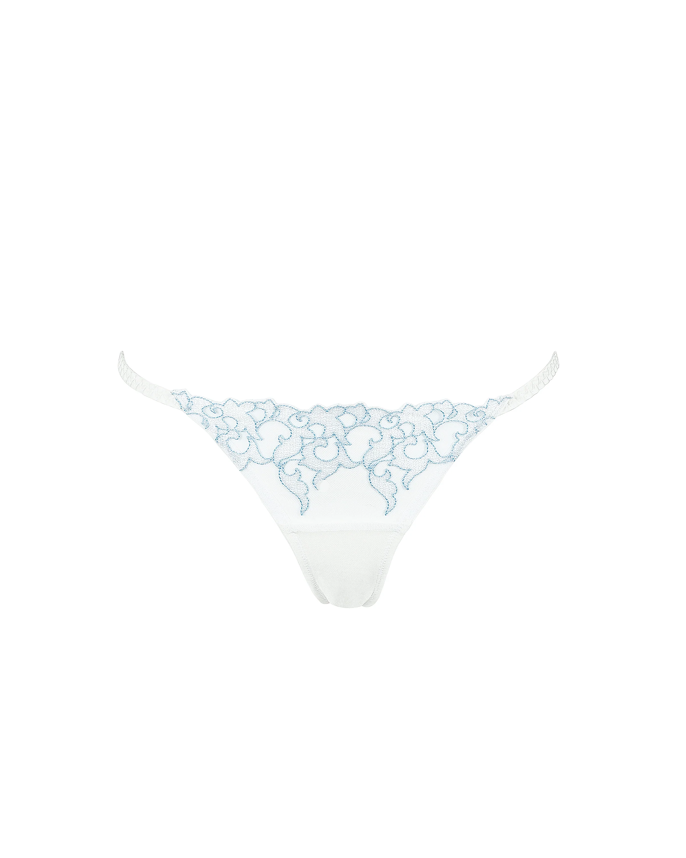 Gabriella Brief White/Blue Topaz