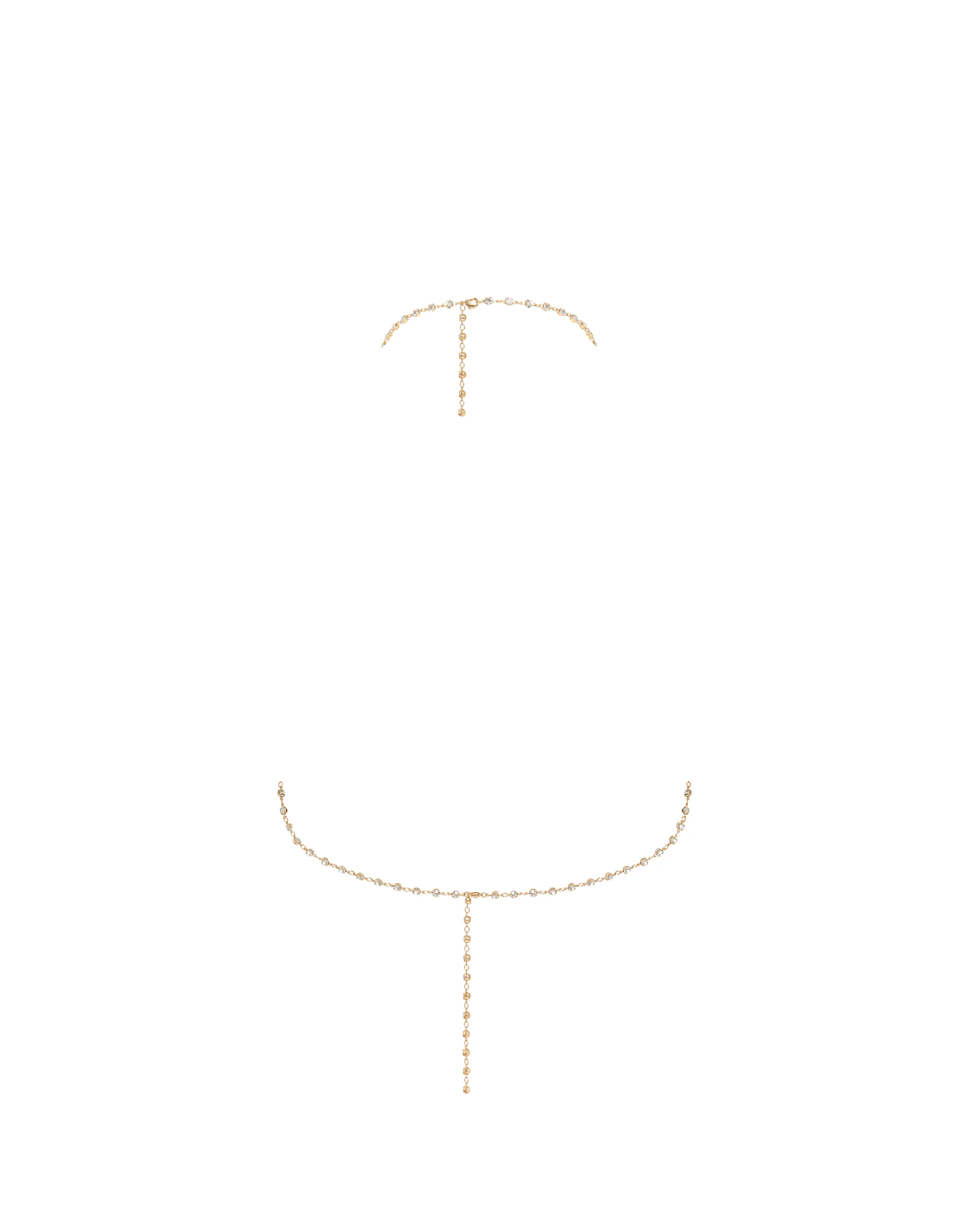 Marli Diamond Lattice Bra Gold