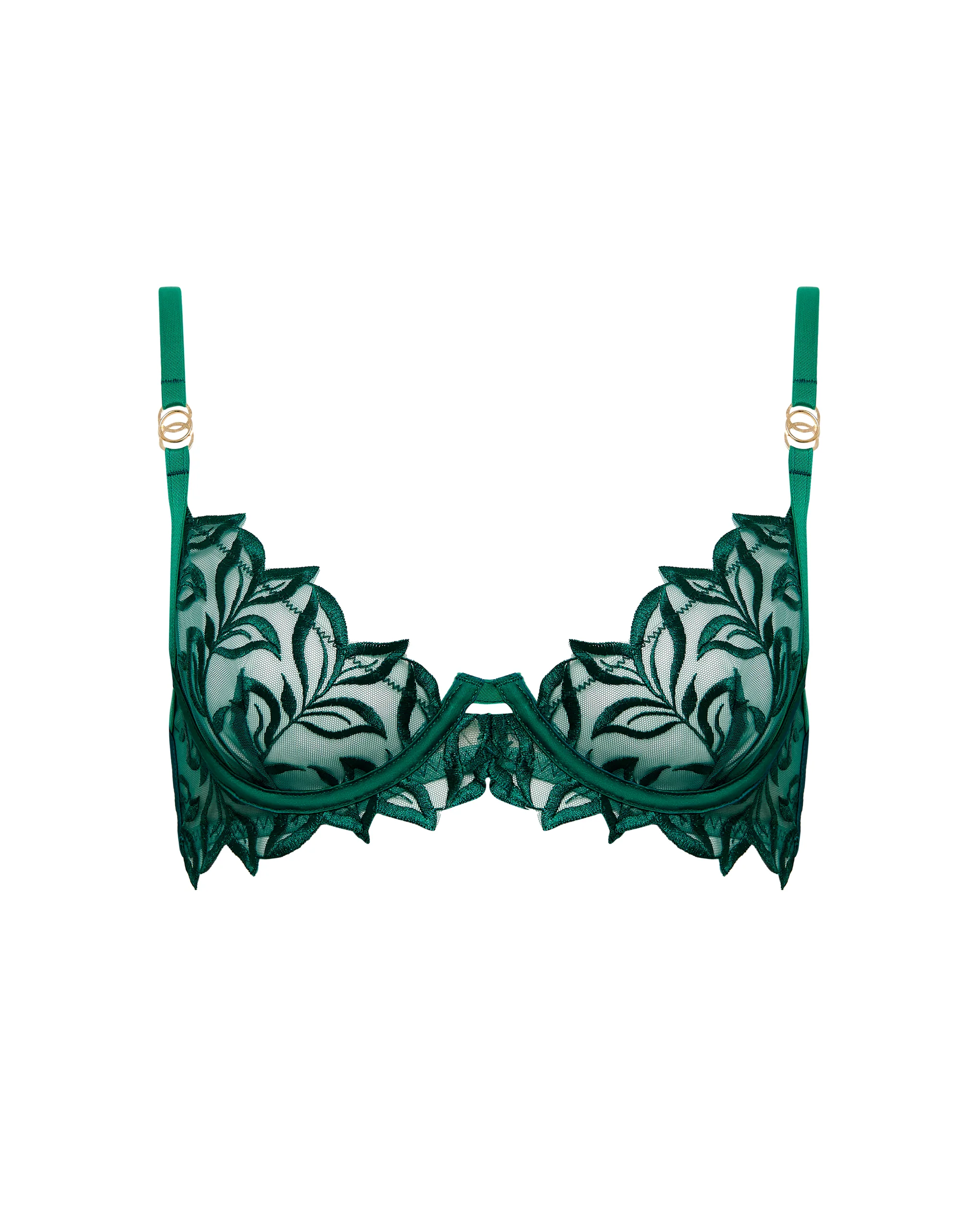 Isadora Bra Aventurine Green