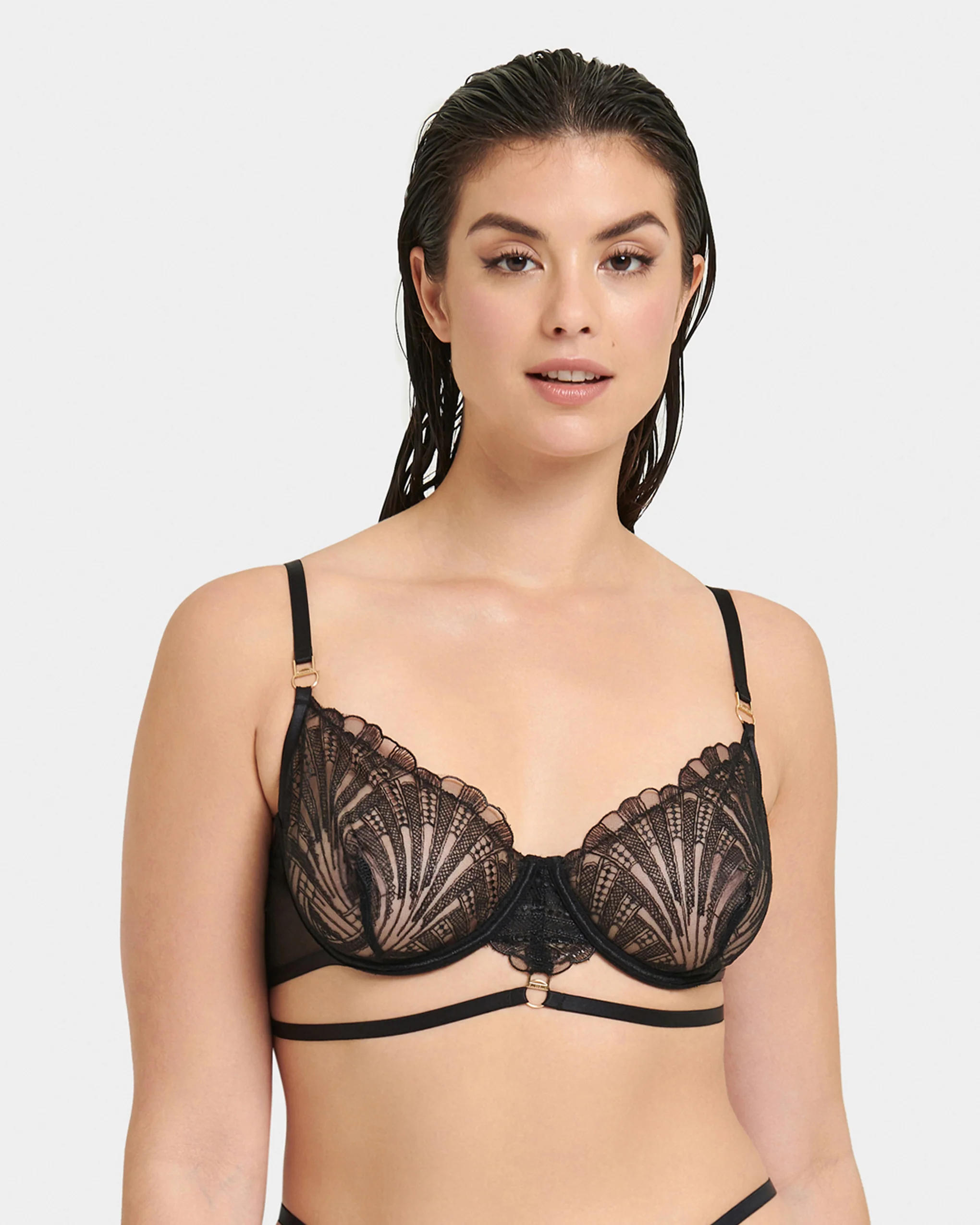 Hallie Bra Black