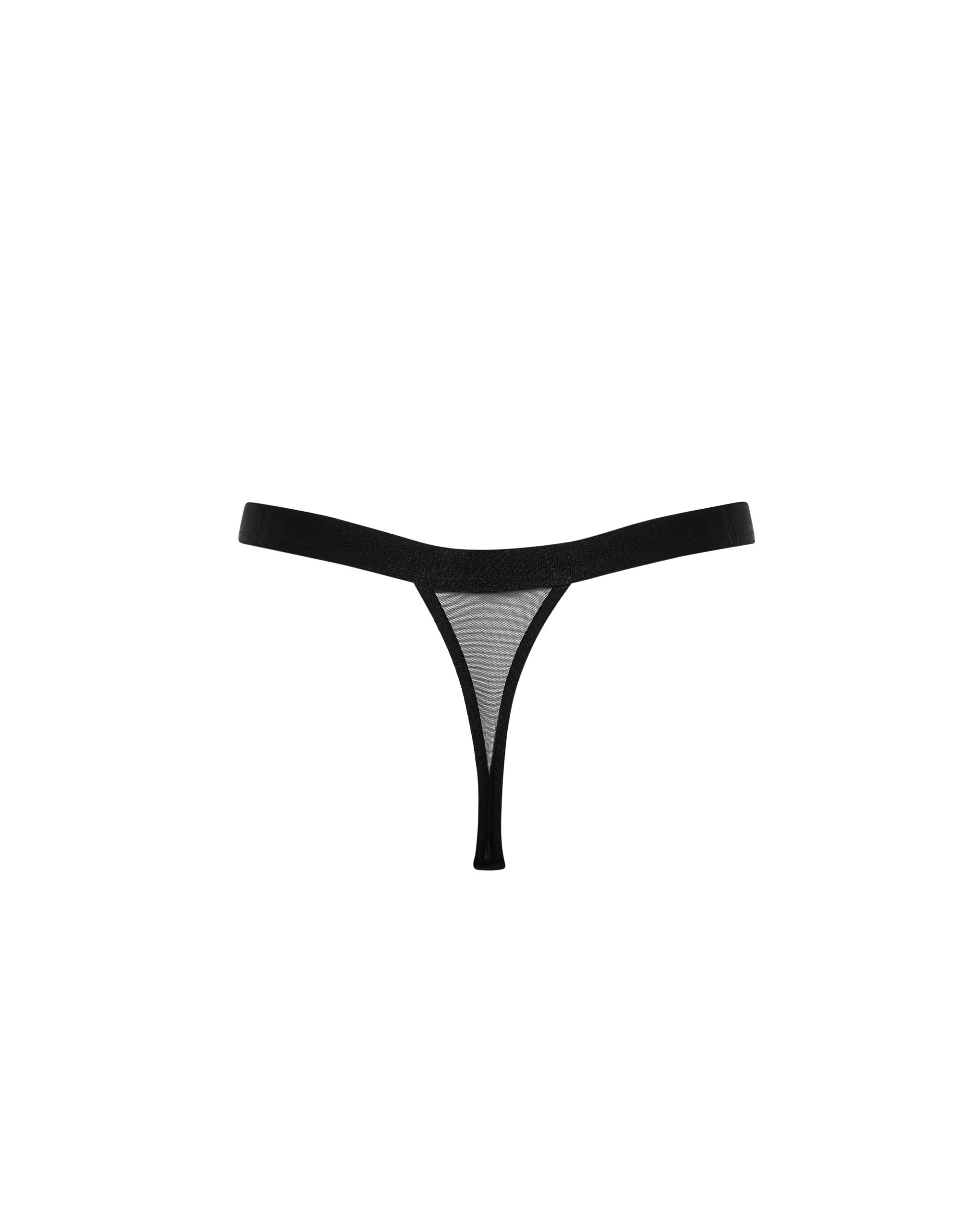 Trinity Thong Black