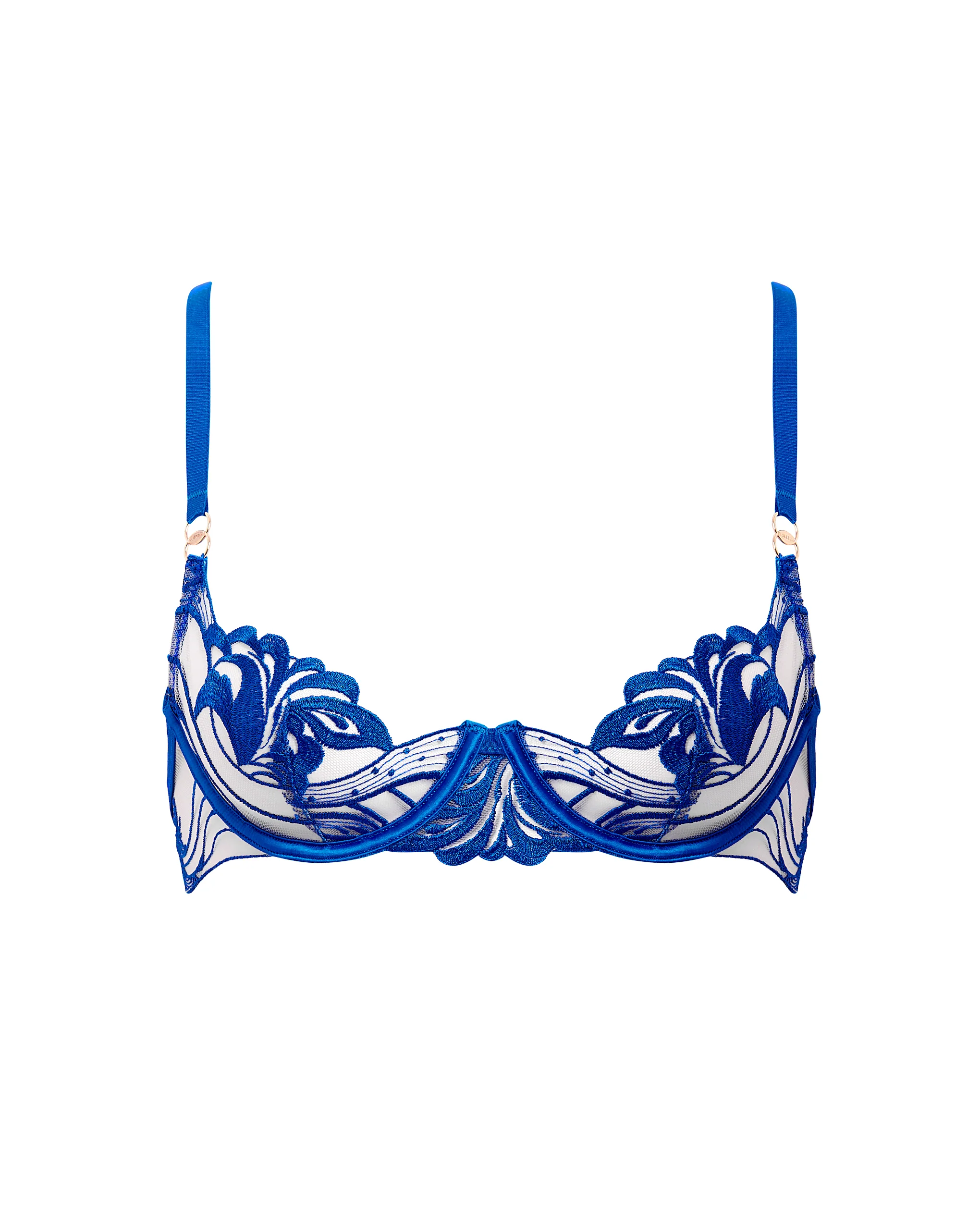 Monique Wired Bra Egyptian Blue/Sheer