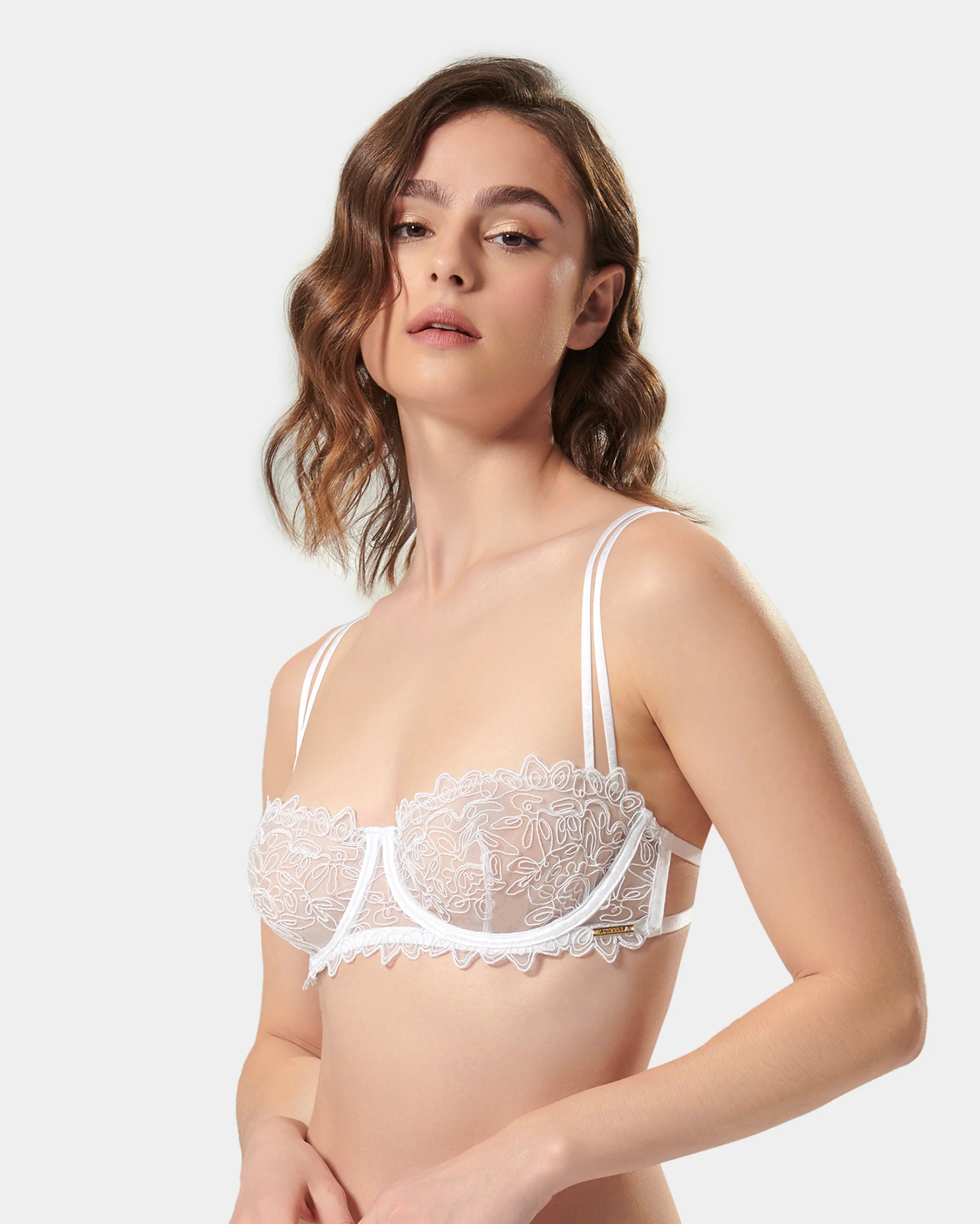 Audrey Wired Bra White