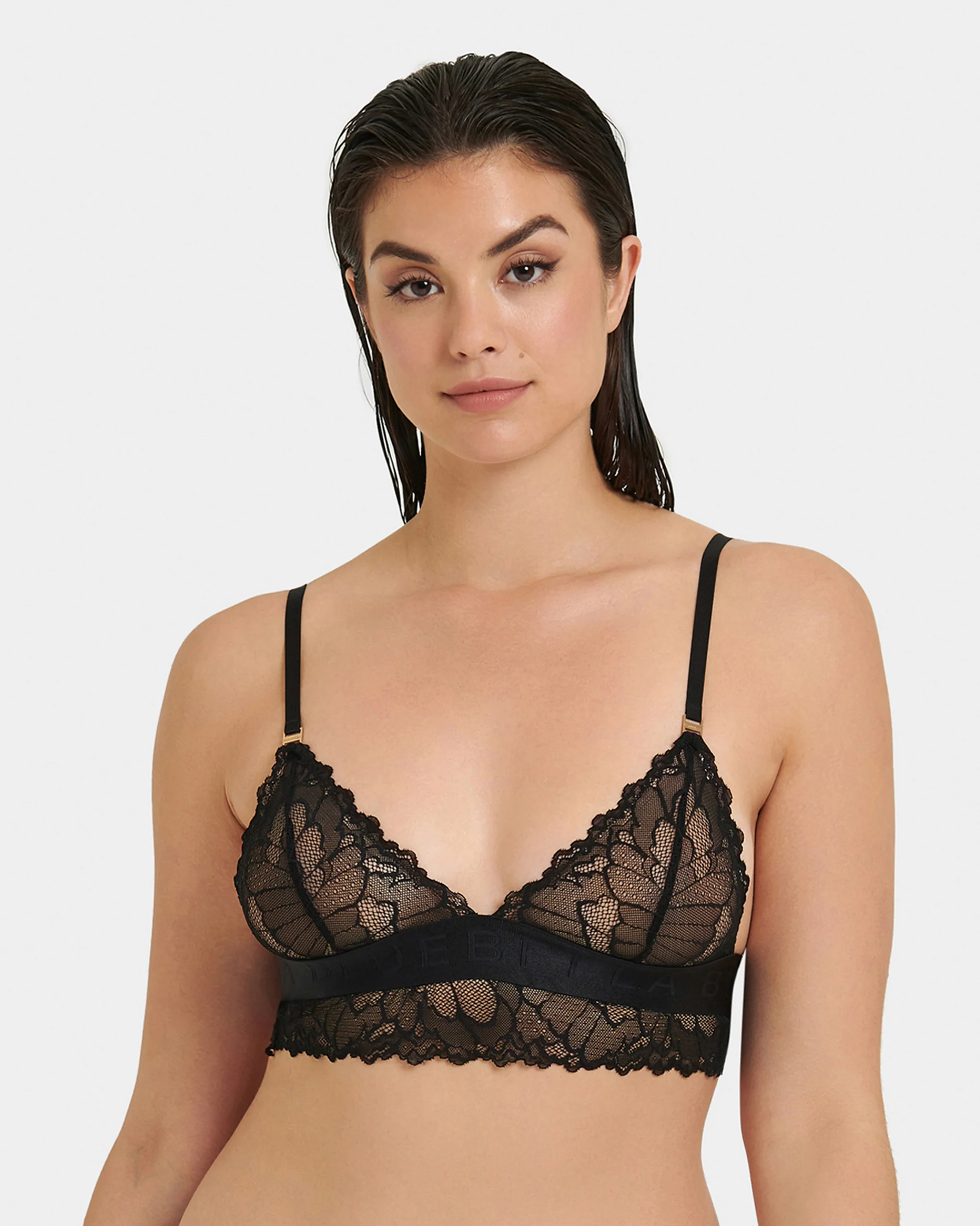 Tori Soft Bralette Black