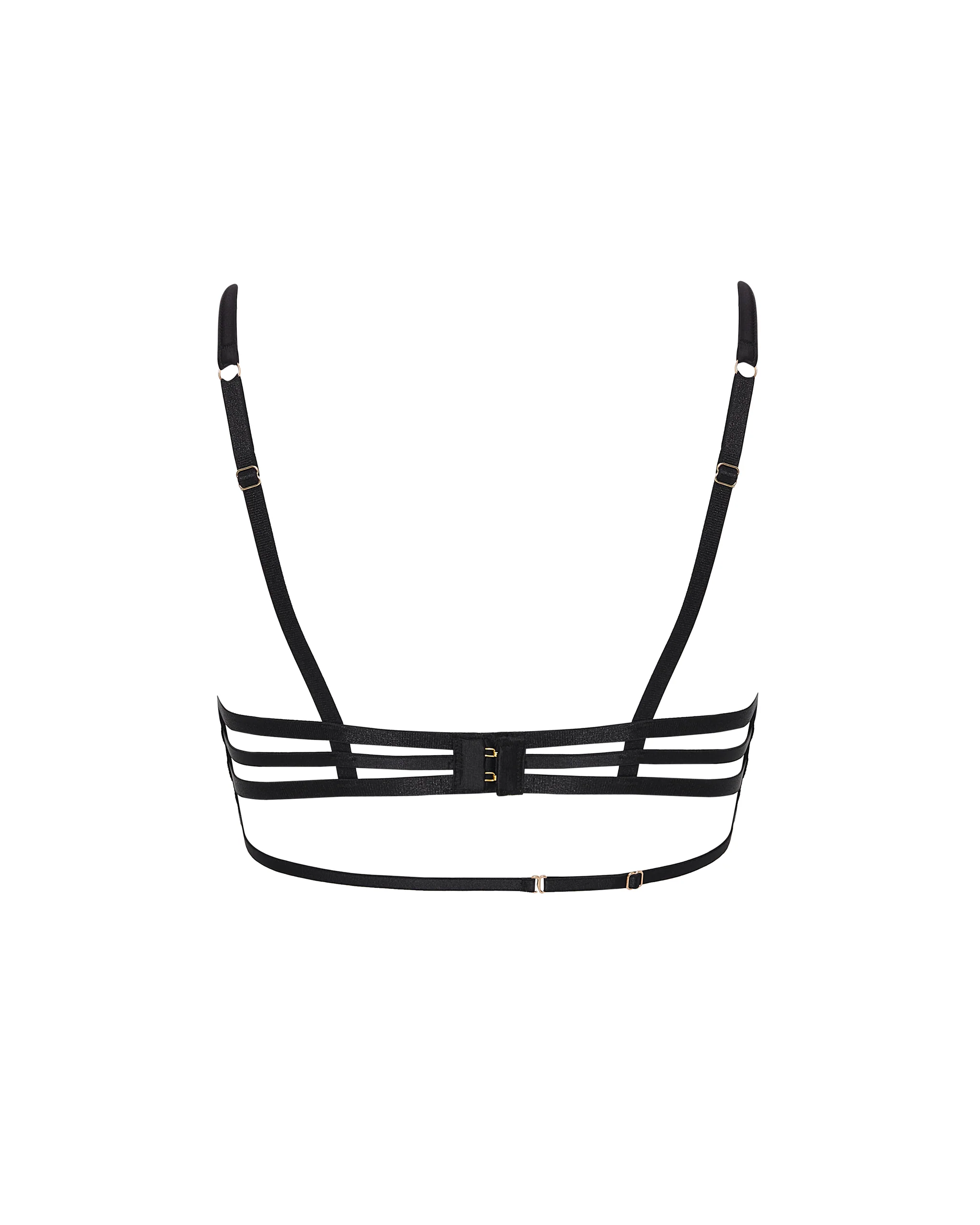 Shirin Semi-Open Wired Bra Black