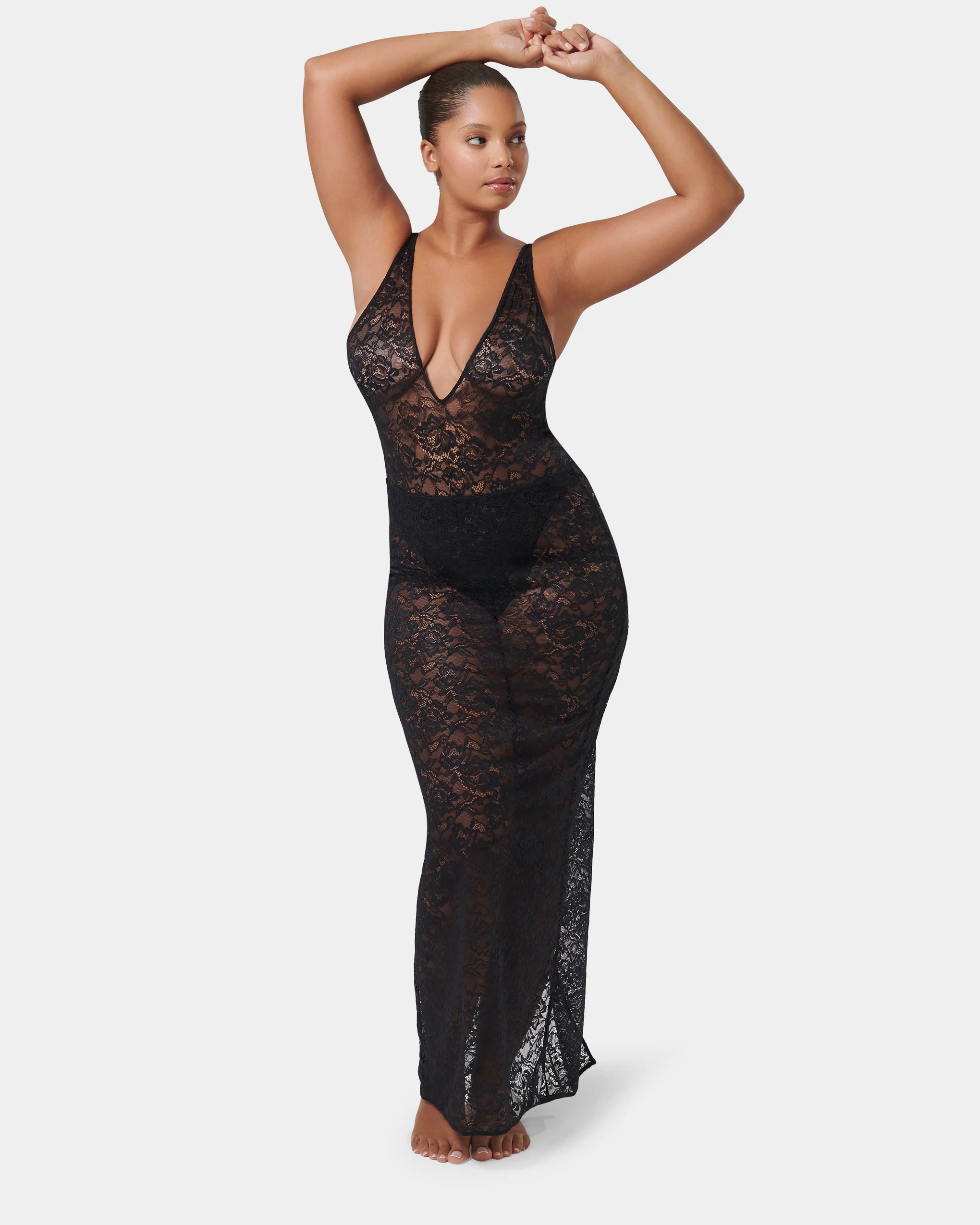 Fallon Long Skirt Black