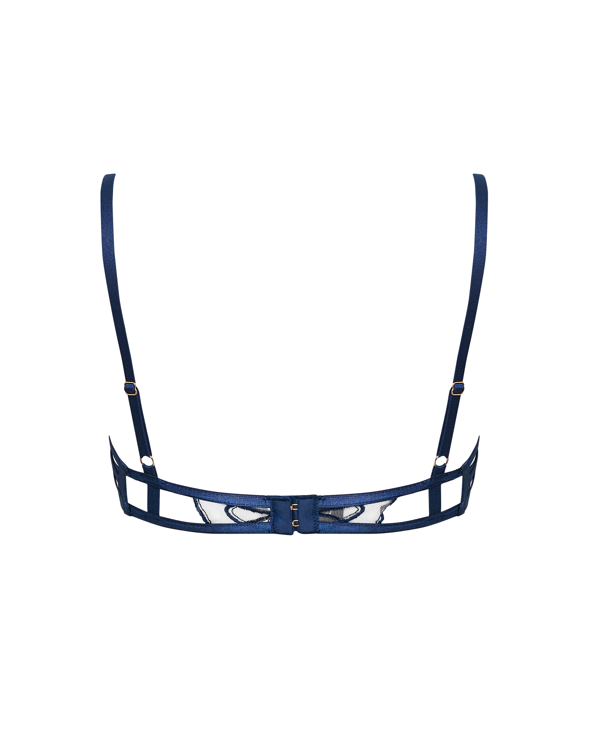 Beatrix Bra Twilight Blue/Sheer