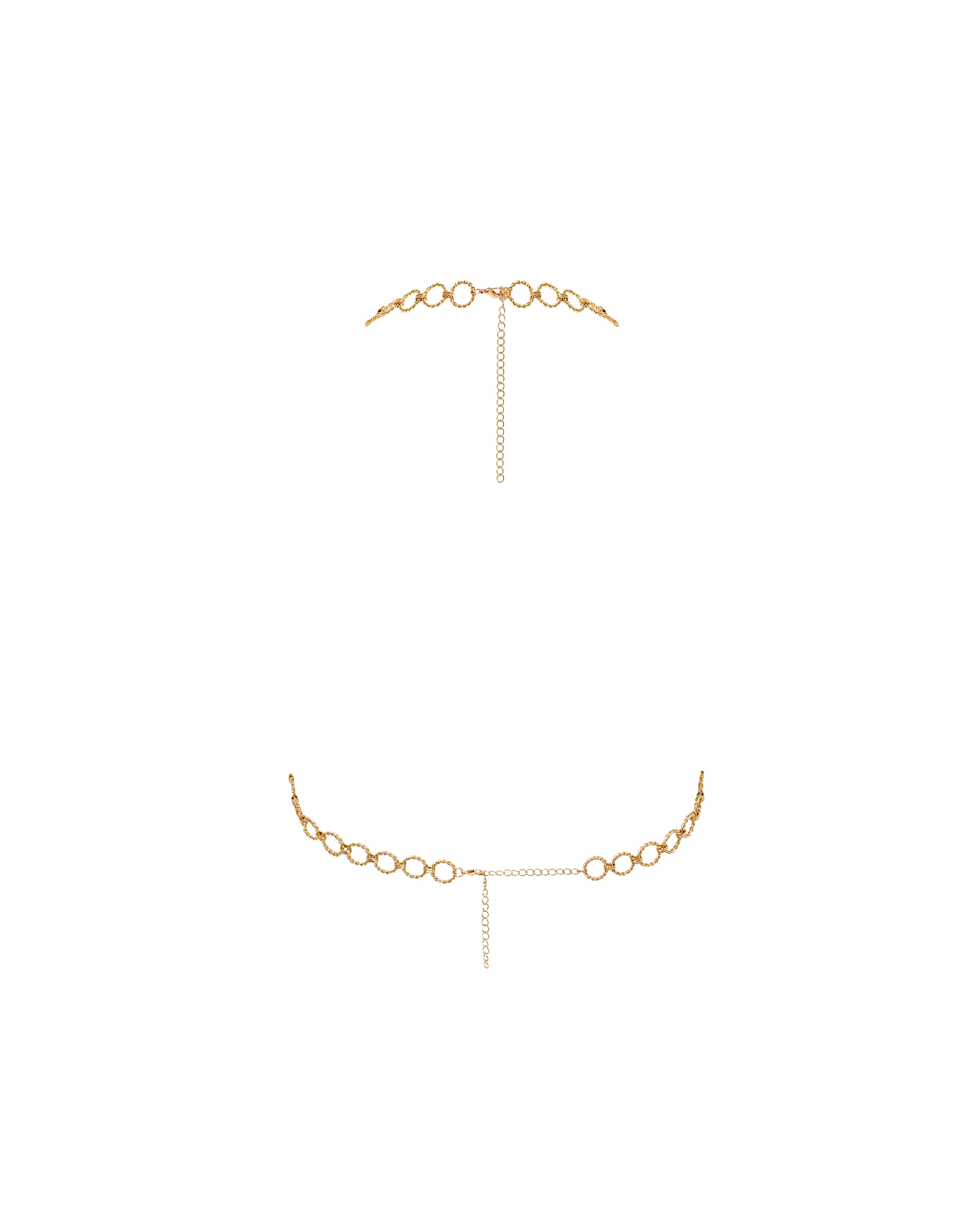 Vida Open Chain Bra Gold