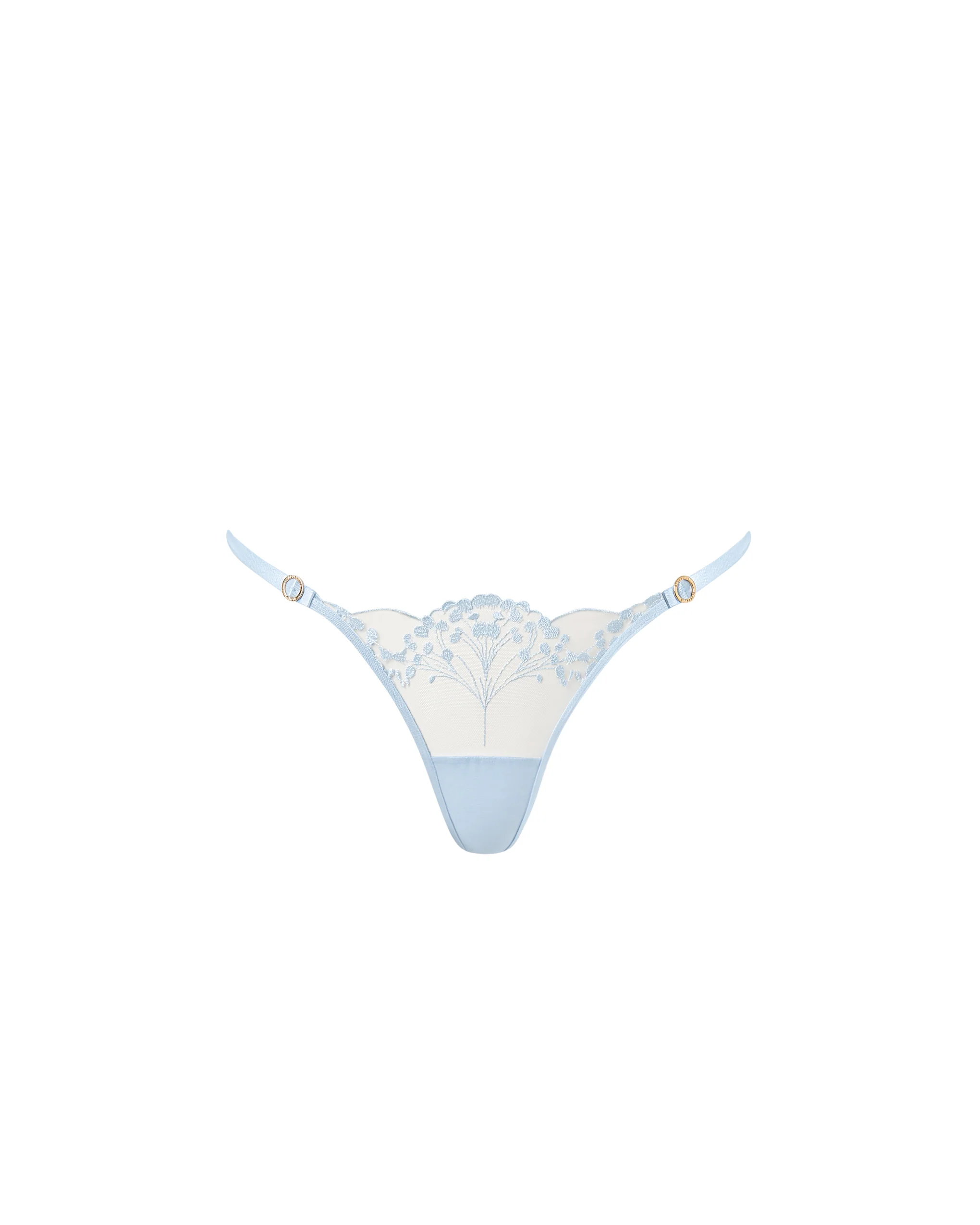 Marisa Thong Ice Water Blue/Sheer