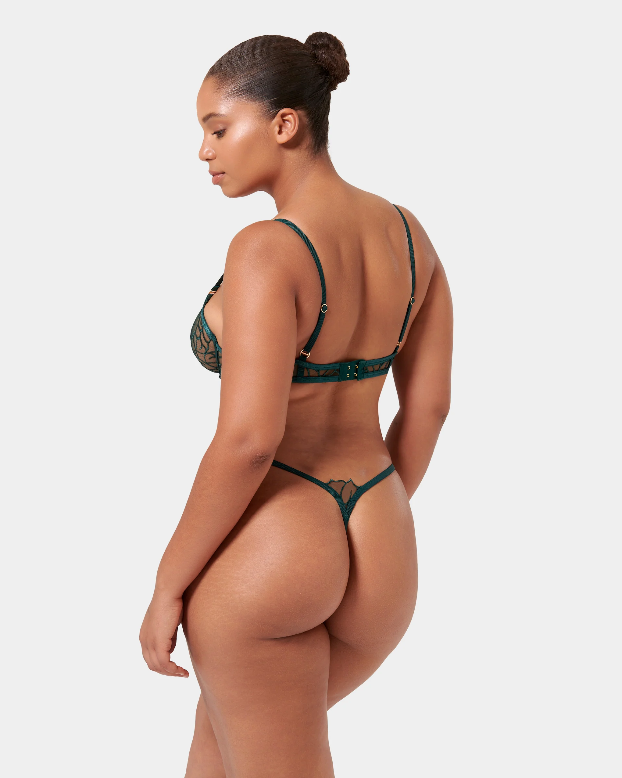 Set: Laurel Botanical Garden Green