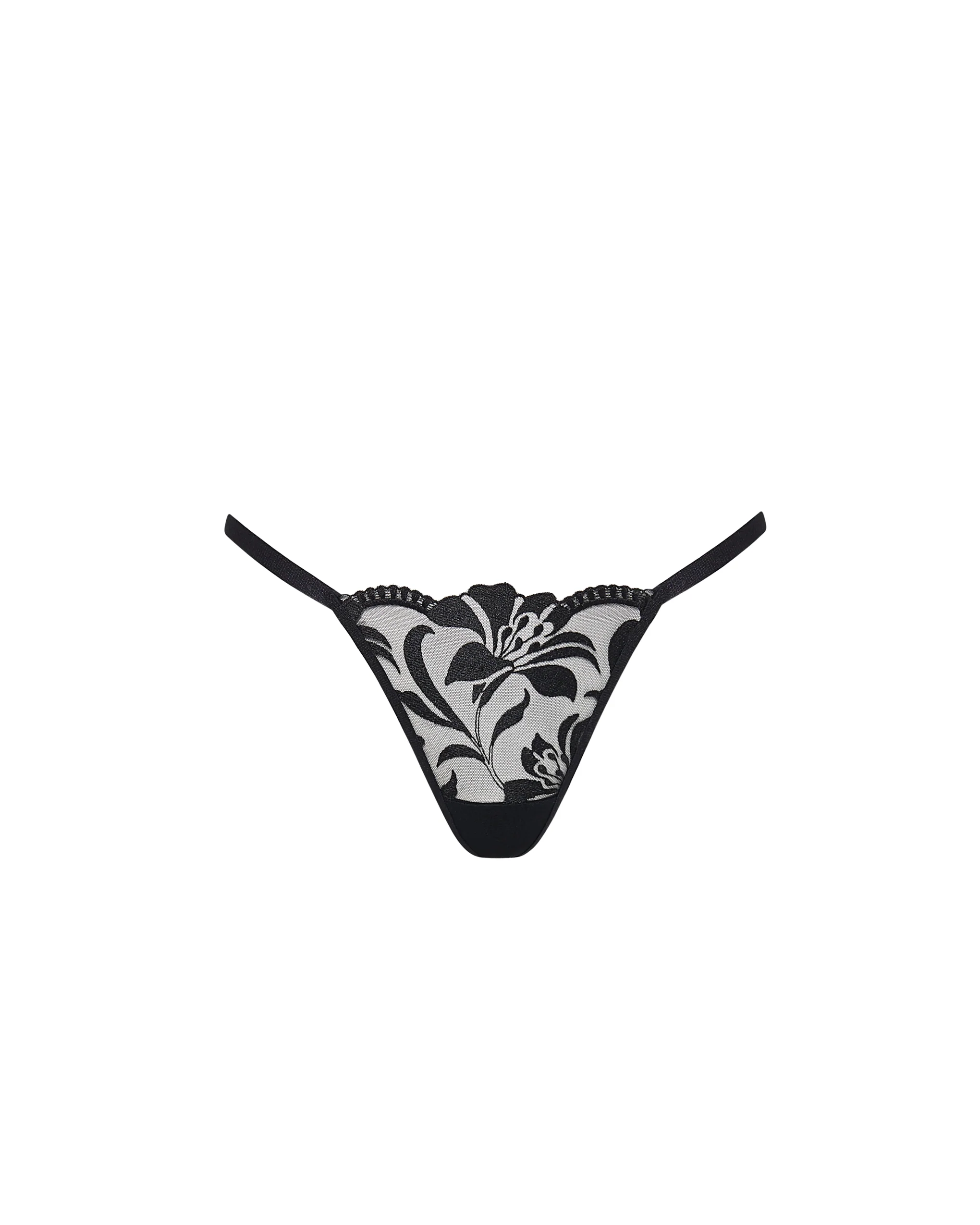 Leonora Thong Black 