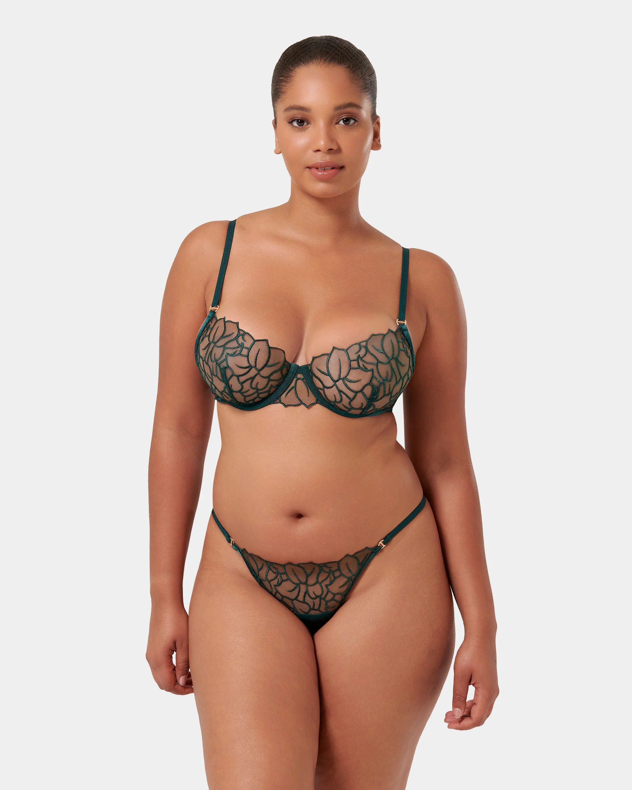 Set: Laurel Botanical Garden Green