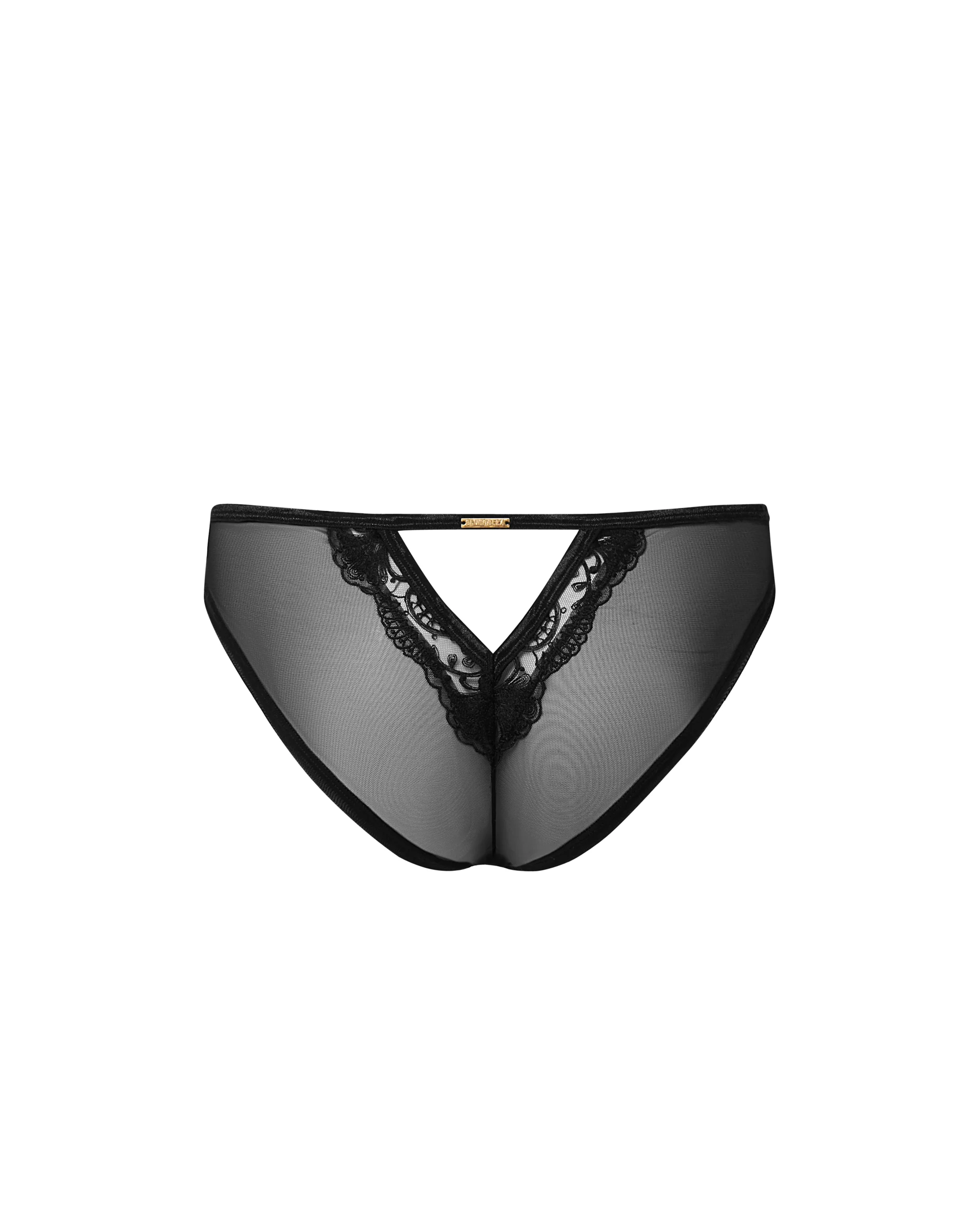 Marseille Mesh-Sided Brief Black