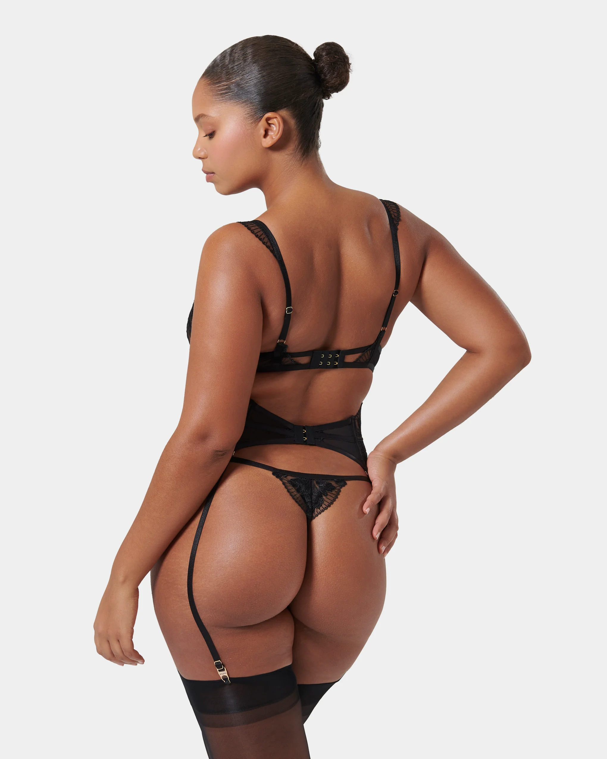 Gabriella Wired Bra Black