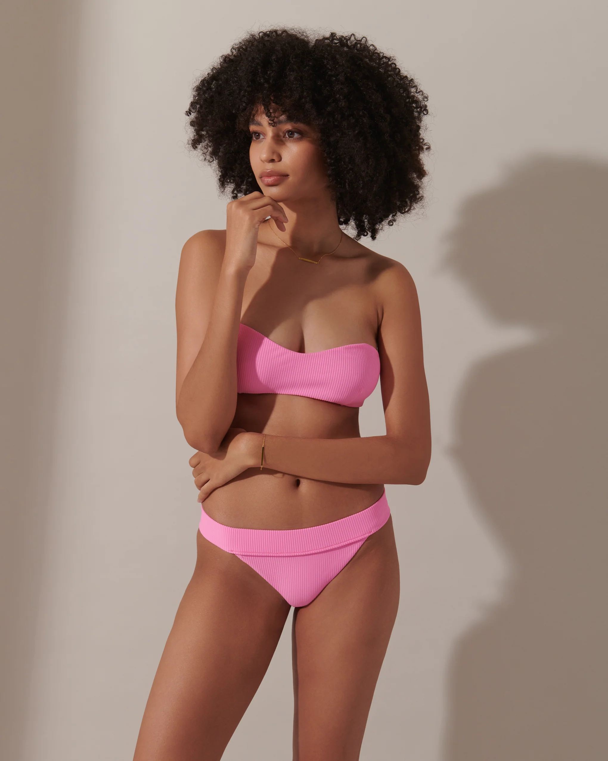 Lucerne Brazilian Bikini Brief Pink