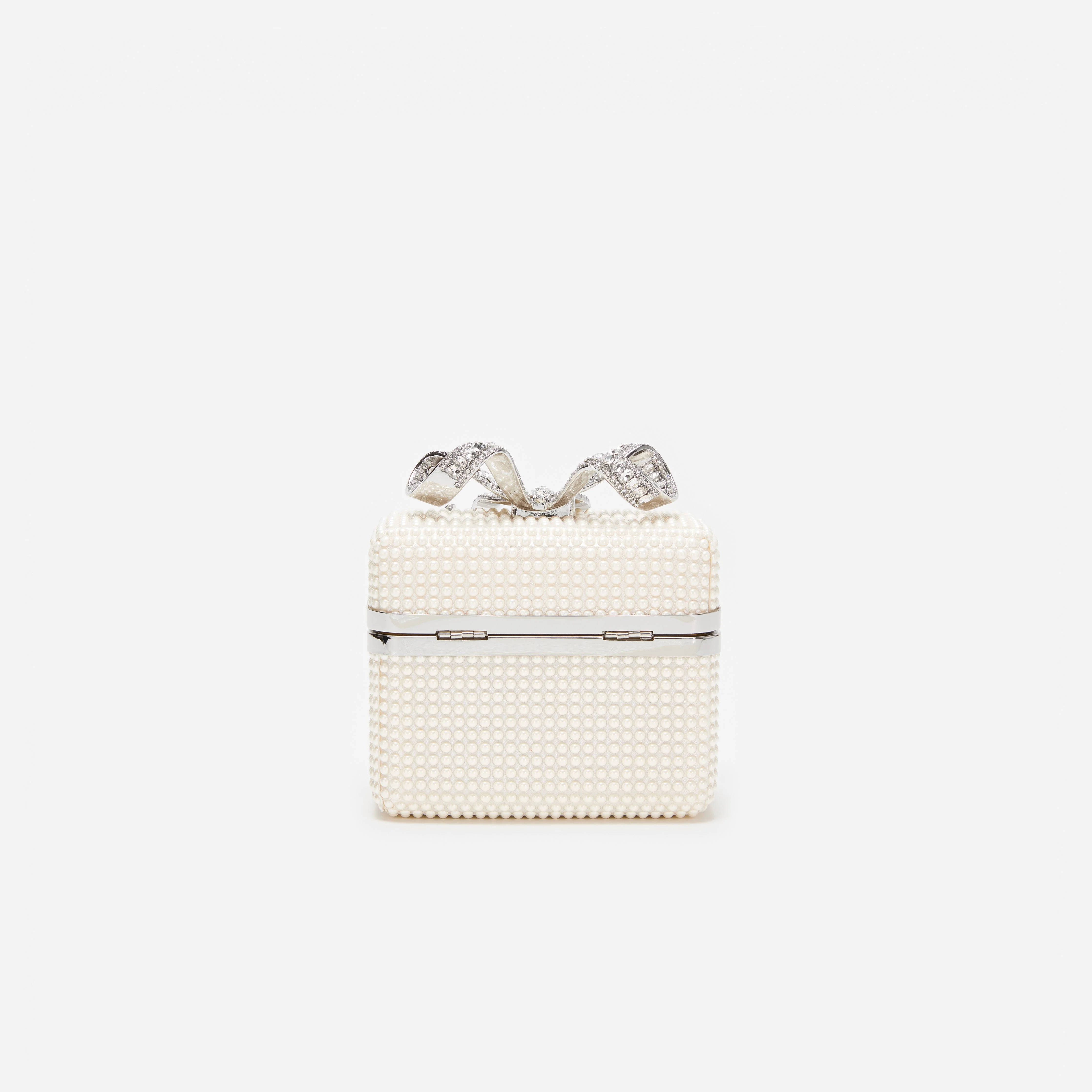 Pearl Embellished Vanity Case