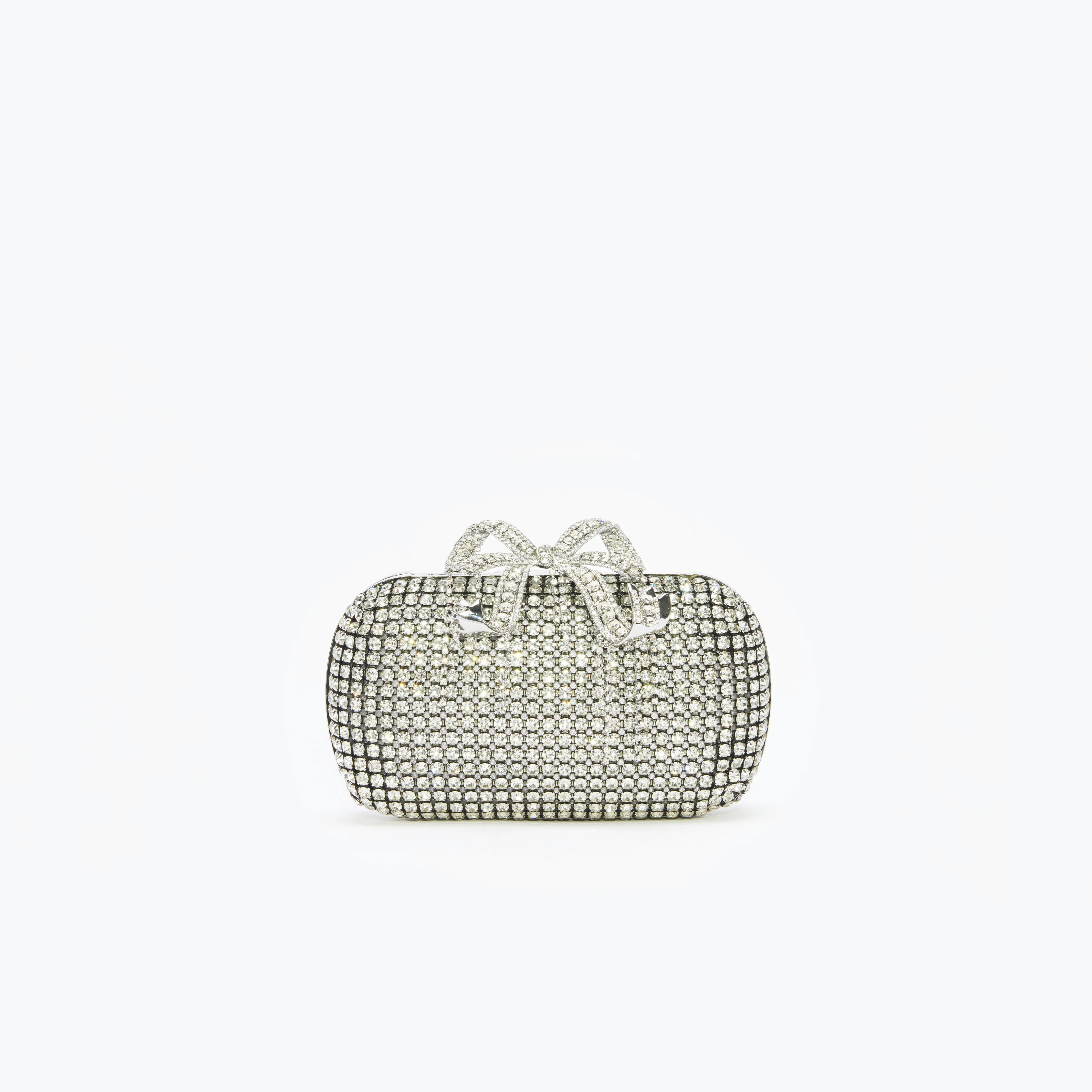Silver Chainmail Clutch Bag