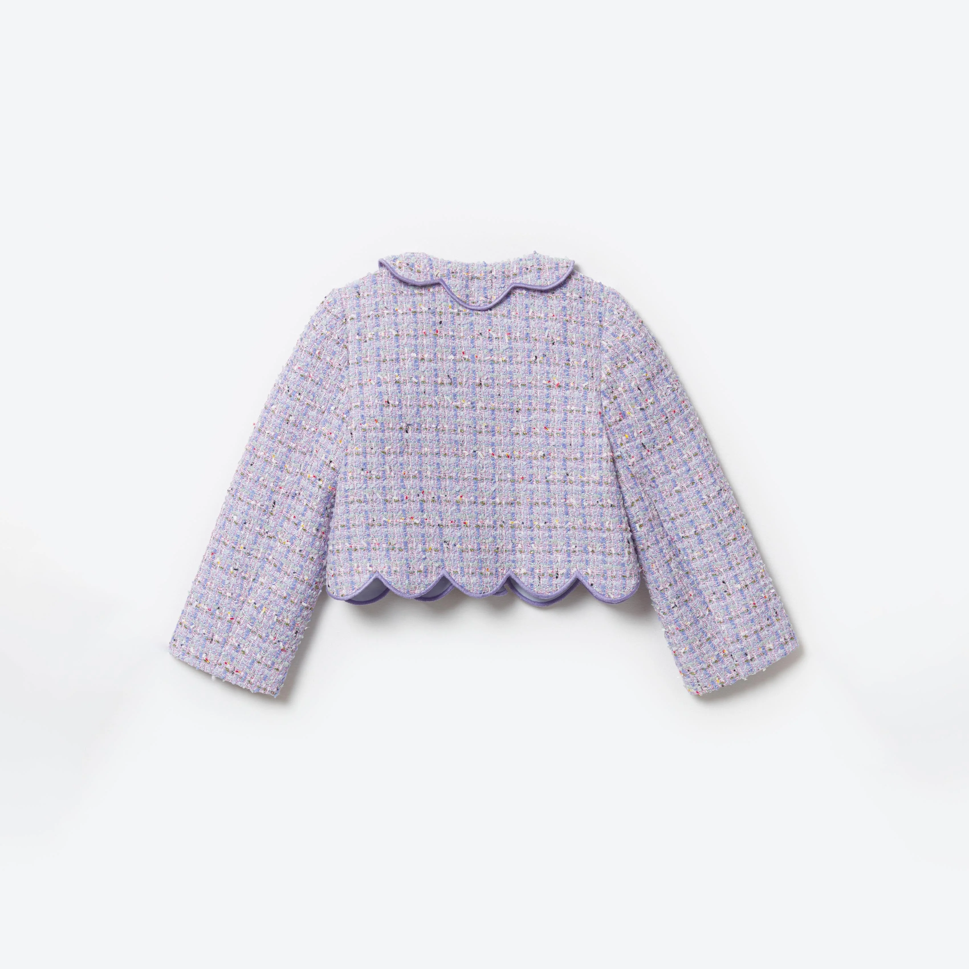 Lilac Boucle Jacket