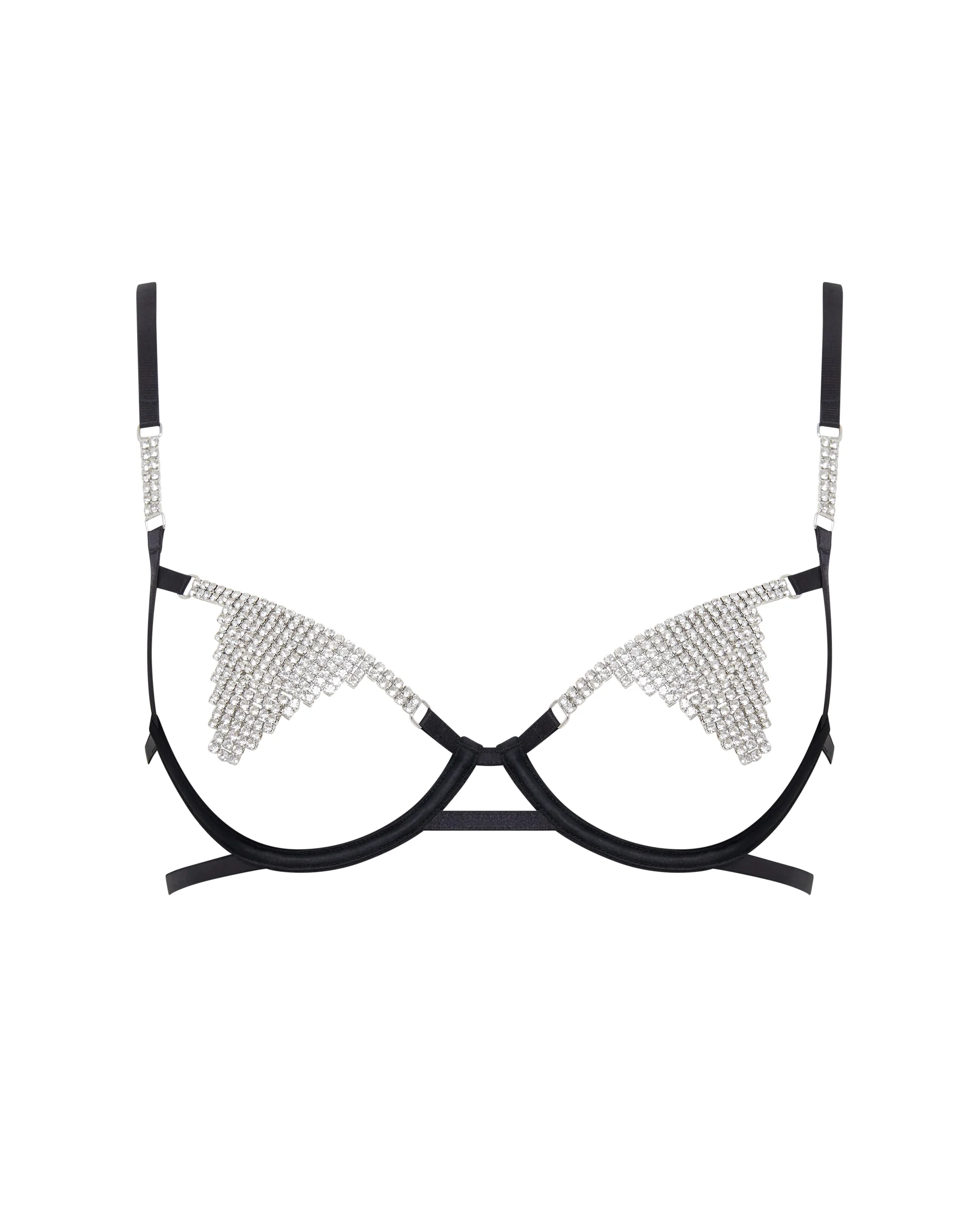 Susu Wired Bra Black/Silver