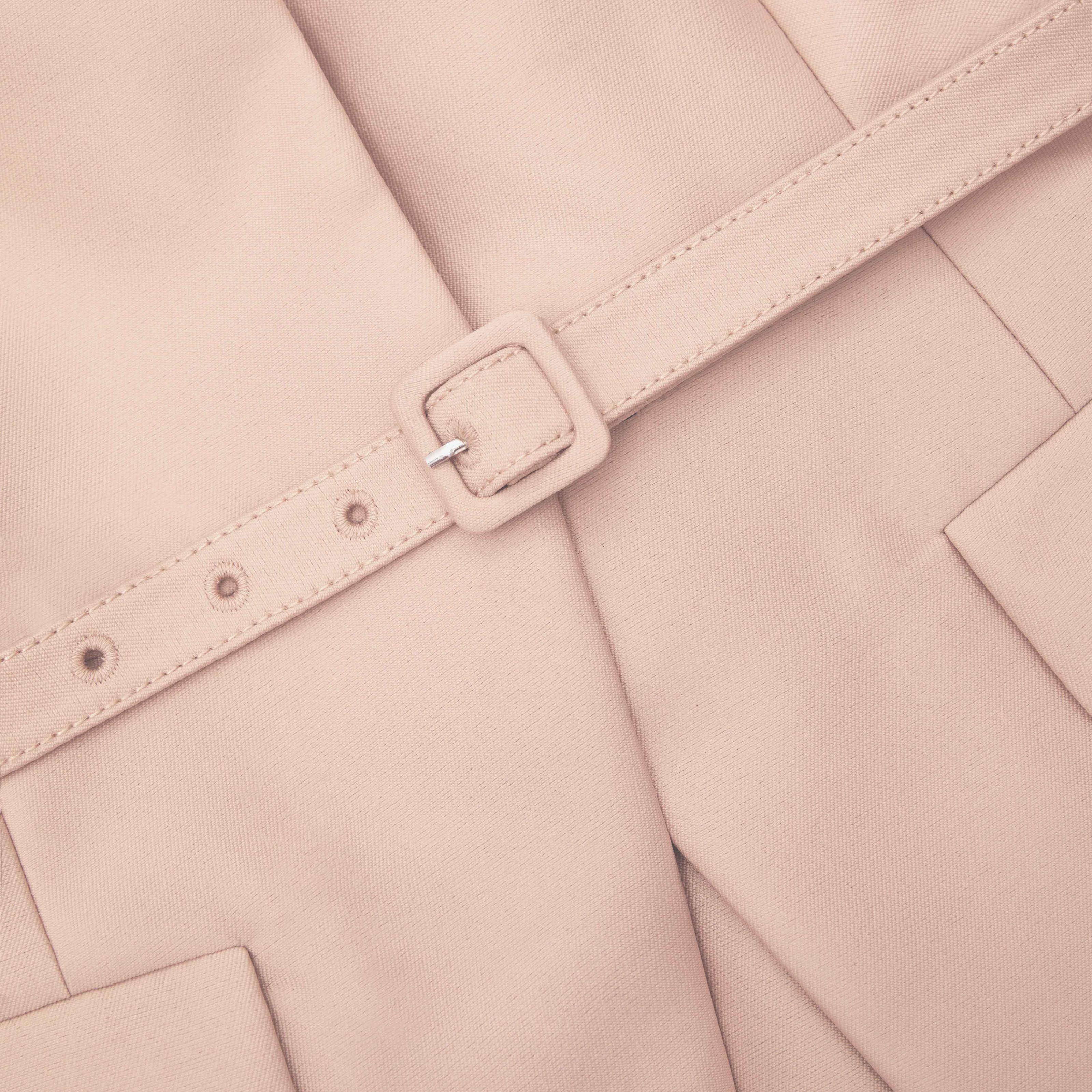 Tailored Taffeta Midi Dress