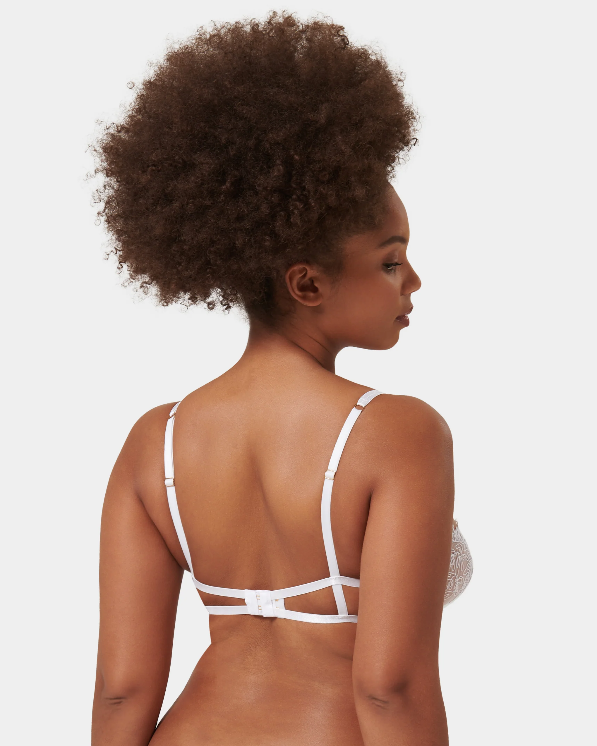 Audrey Wired Bra White