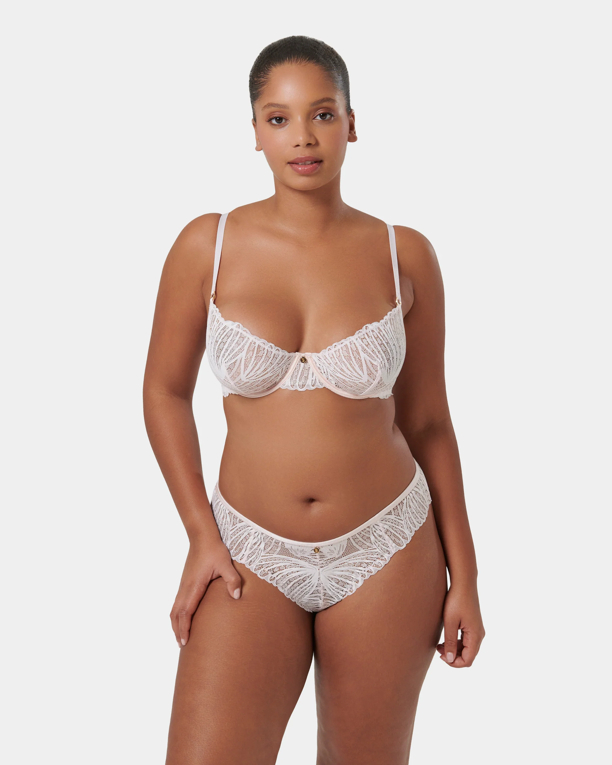 Peyton Wired Bra Pearl Pink