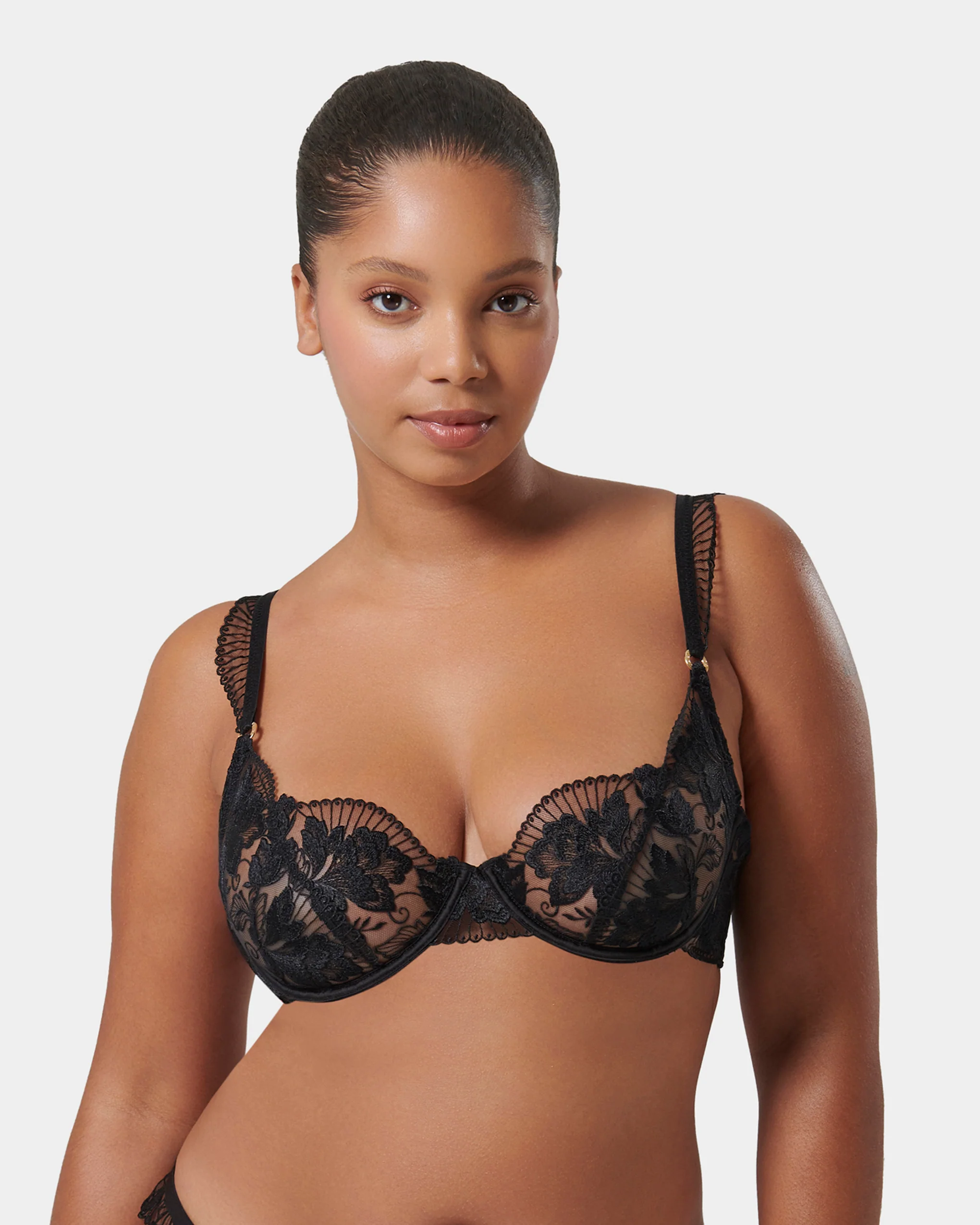 Gabriella Wired Bra Black