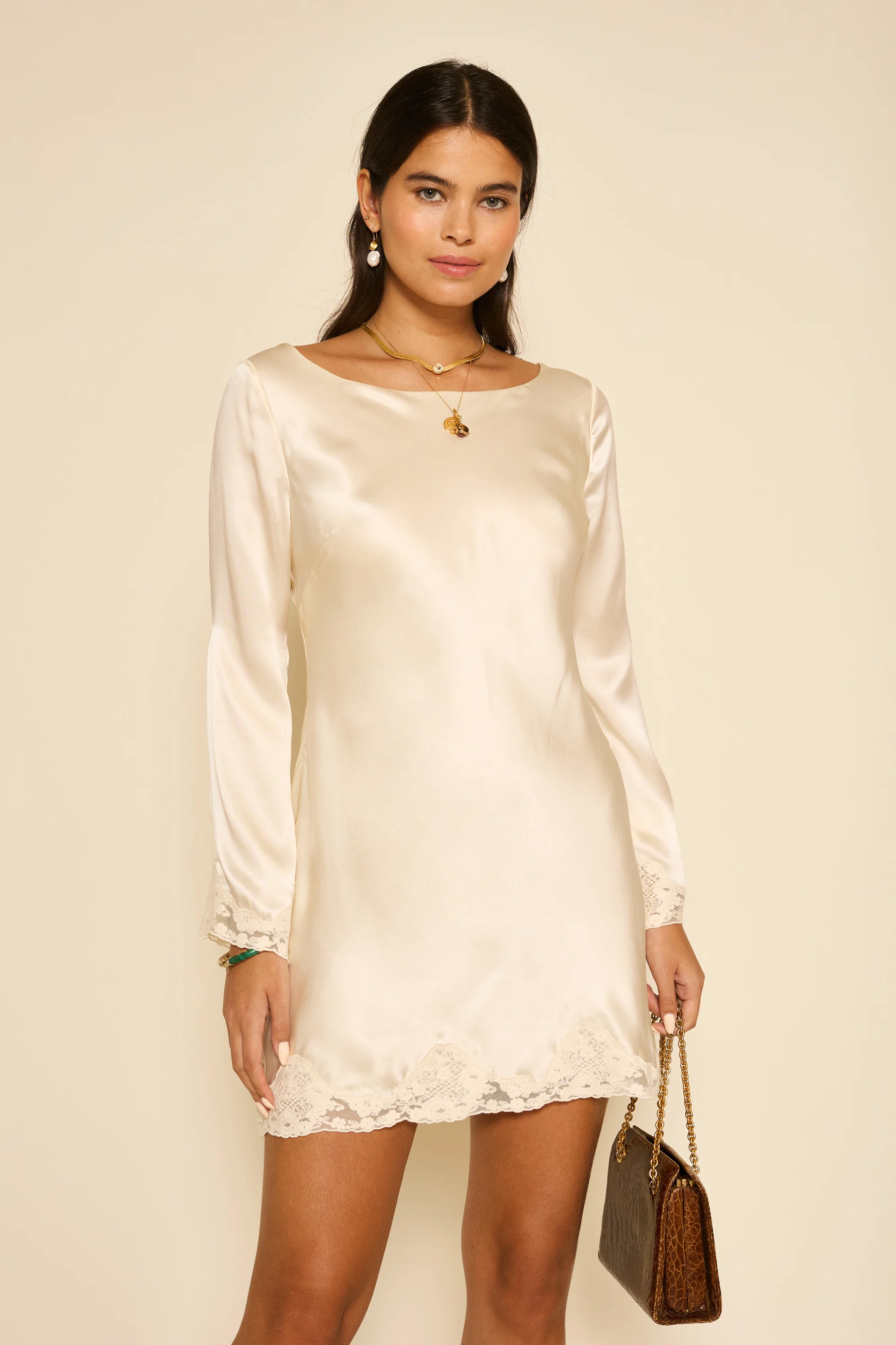 Ilse - Silk Mini Dress